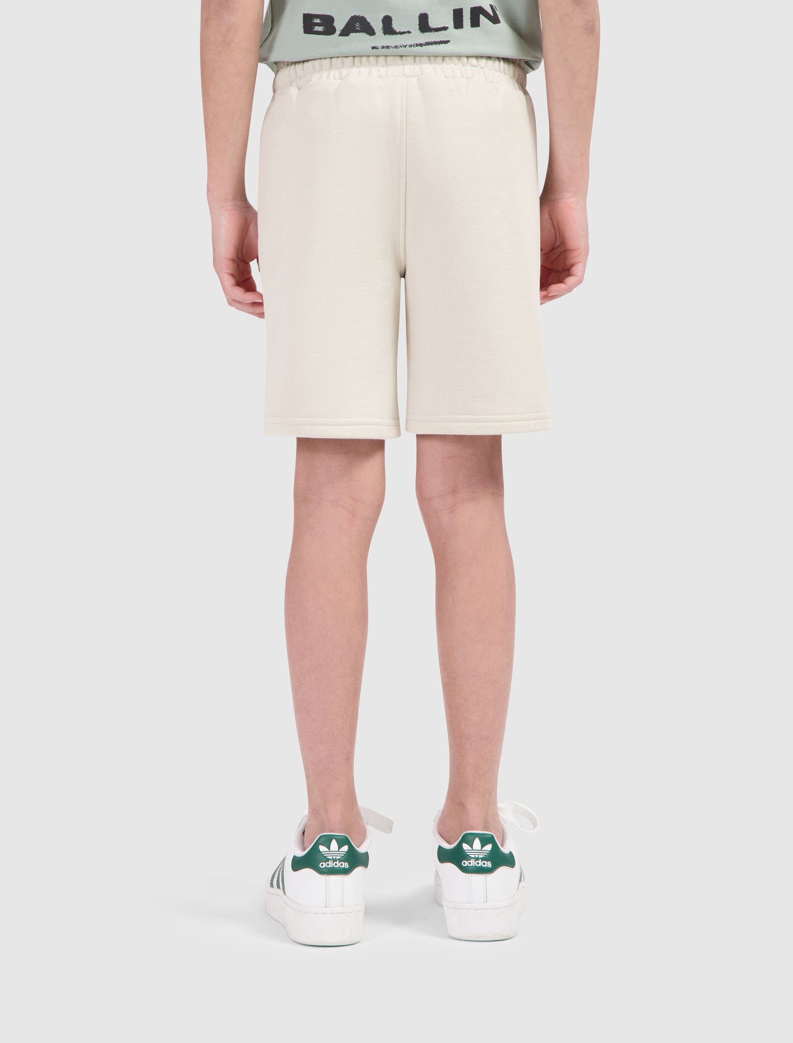 Junior Logo Sweatshorts | Sand