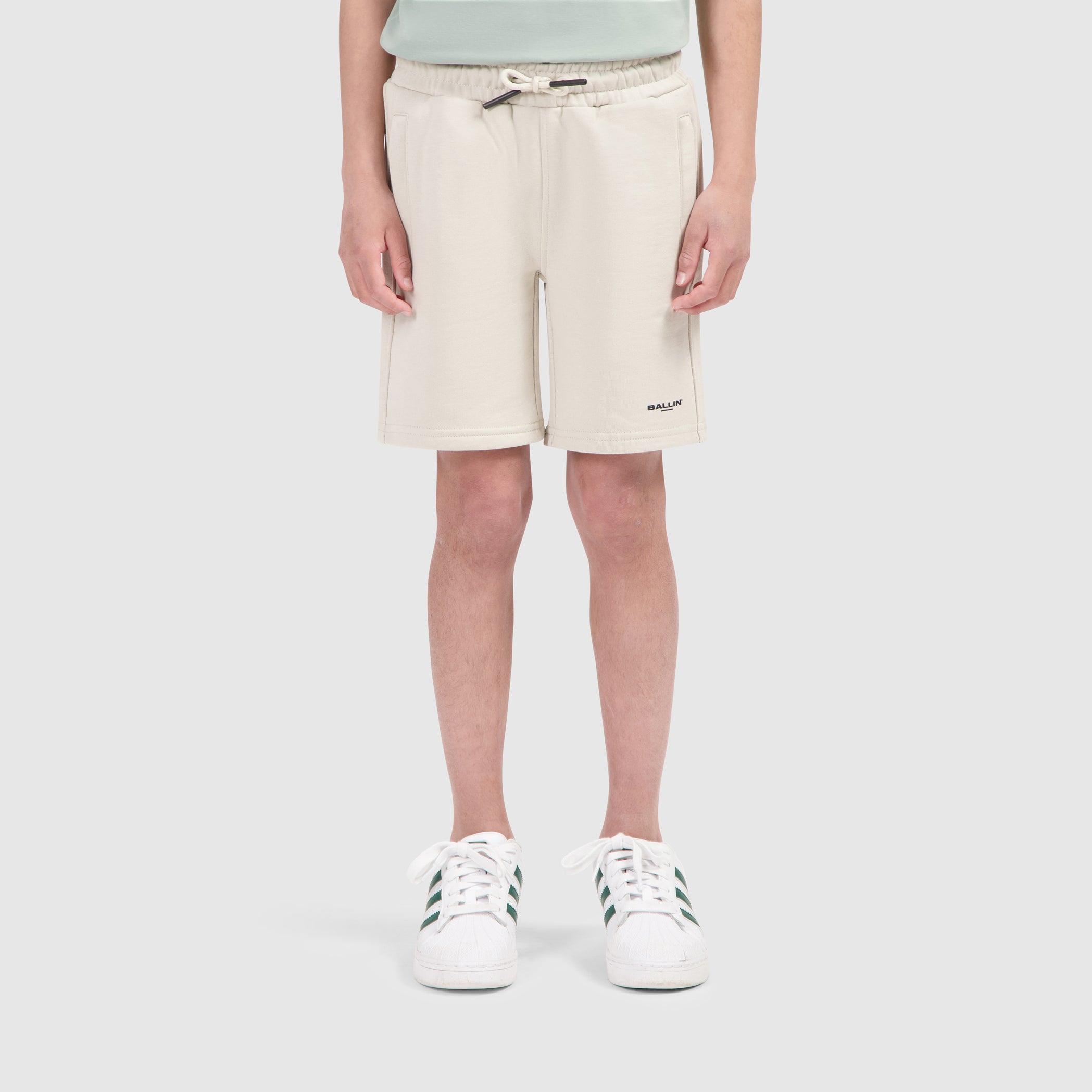 Junior Logo Sweatshorts | Sand