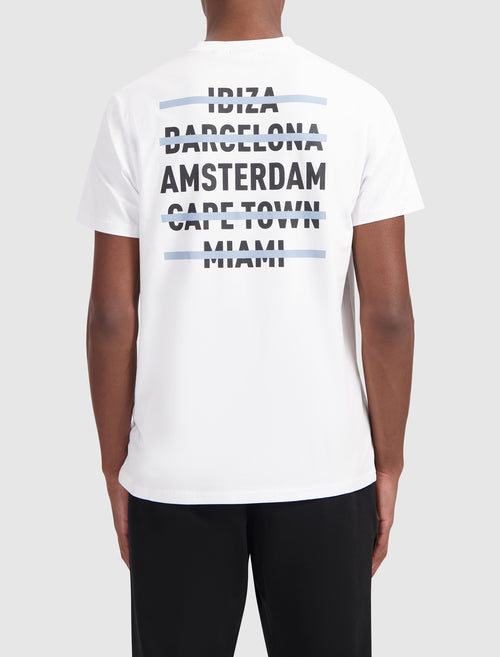 World Cities T-shirt | White