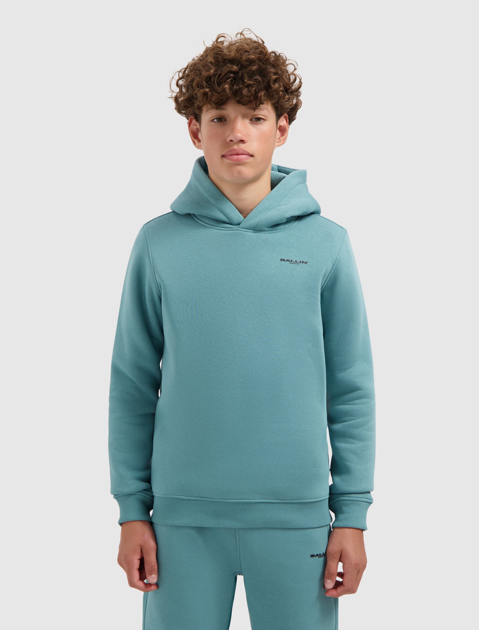 Junior Faded Halftone Hoodie | Green