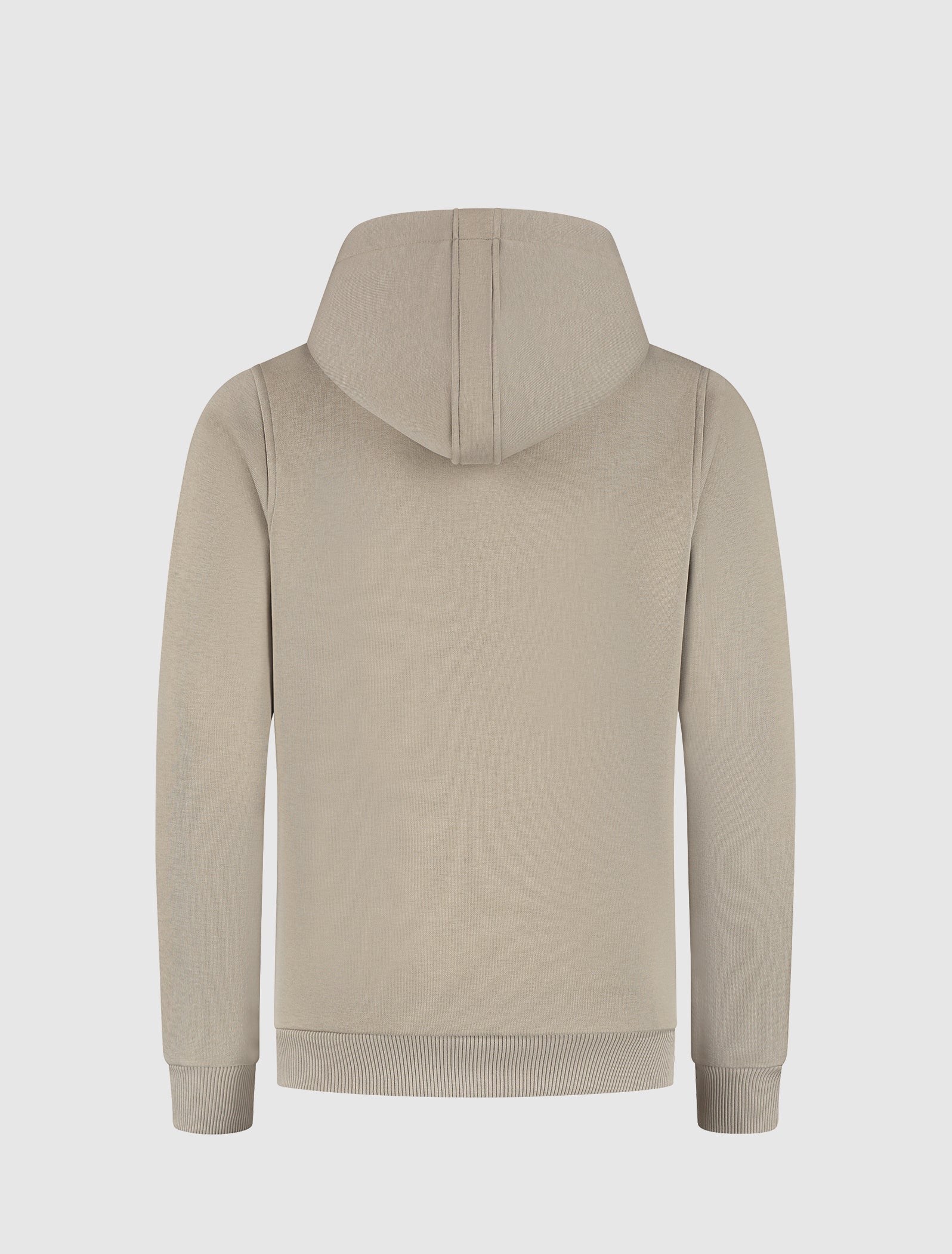 Junior Original Chest Logo Zip-up Hoodie | Taupe