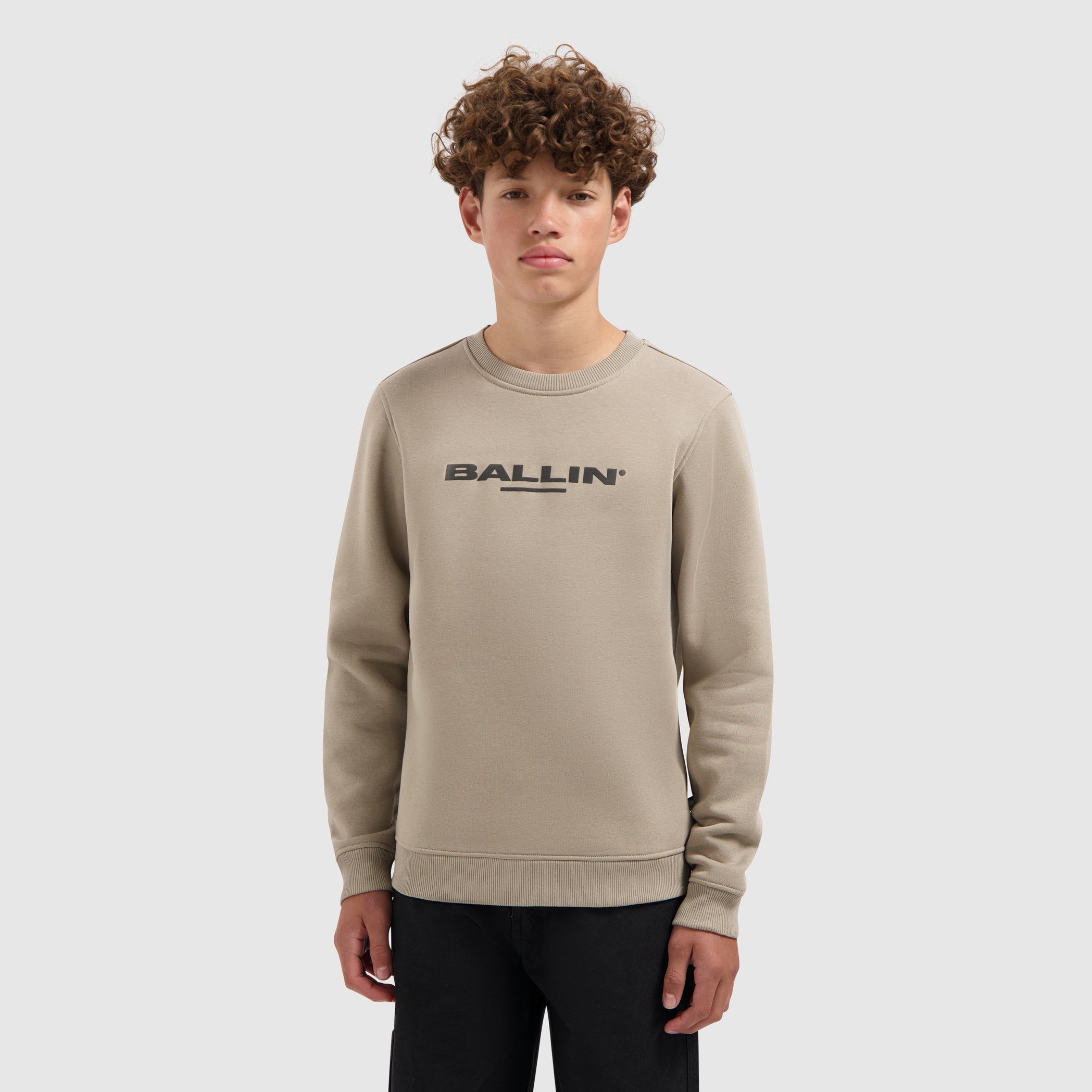 Junior Original Logo Sweater | Taupe