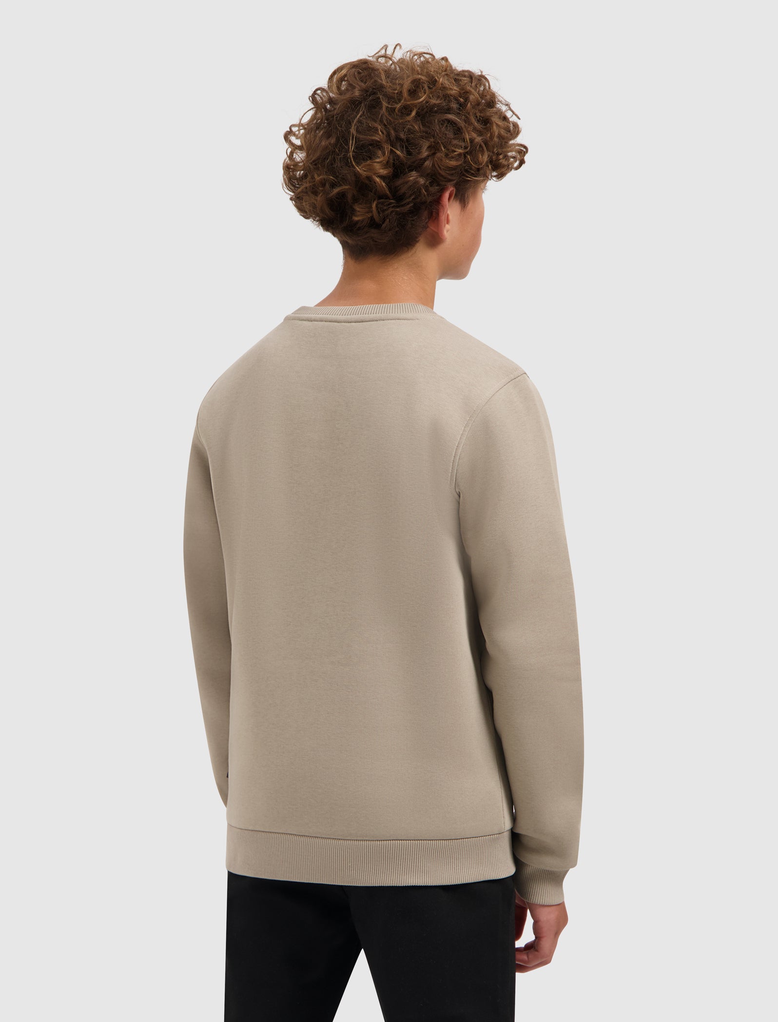 Junior Original Chest Logo Sweater | Taupe