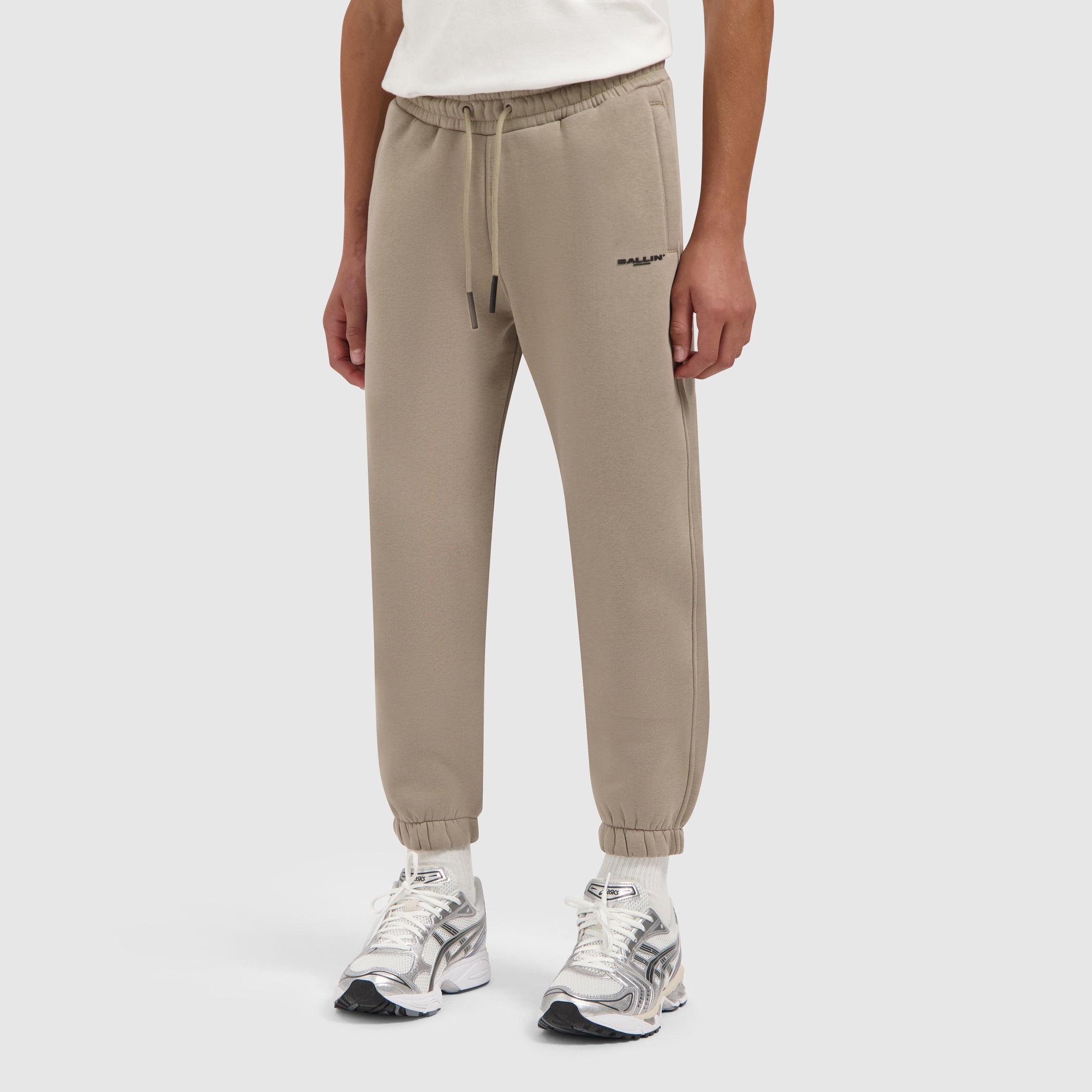 Junior Original Logo Sweatpants | Taupe