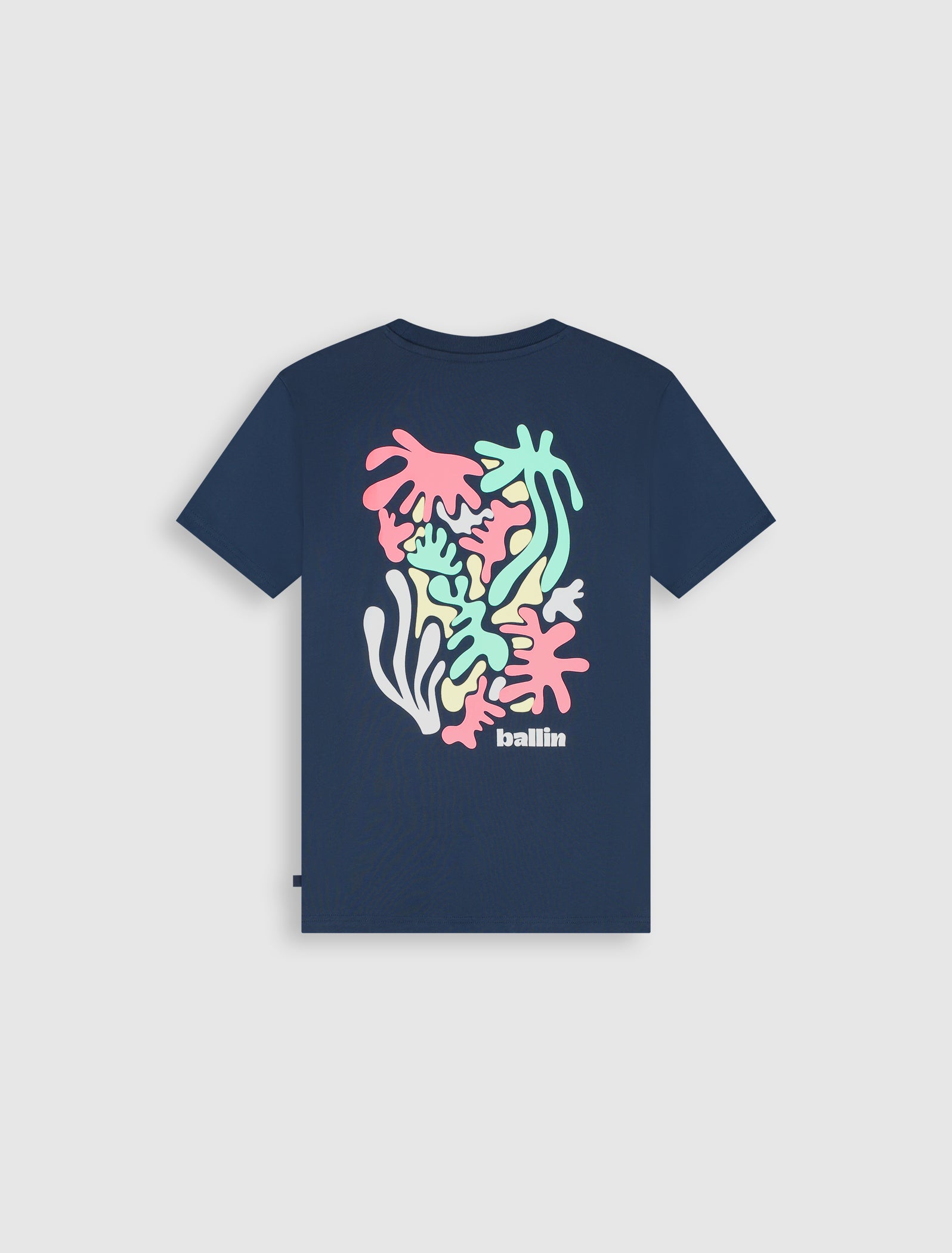 Junior Abstract Sea Creatures T-shirt | Navy