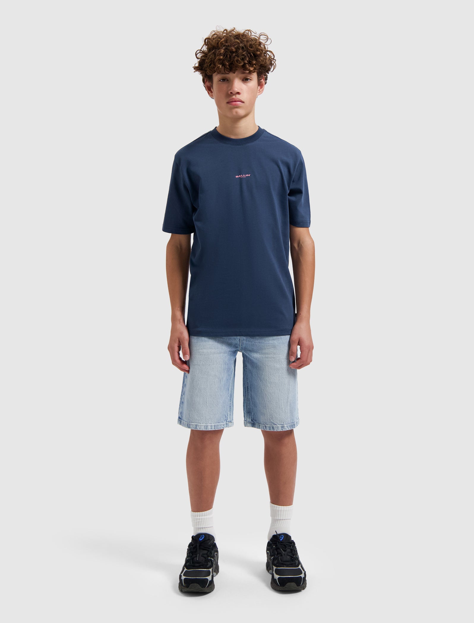 Junior Catch The Wave T-shirt | Navy