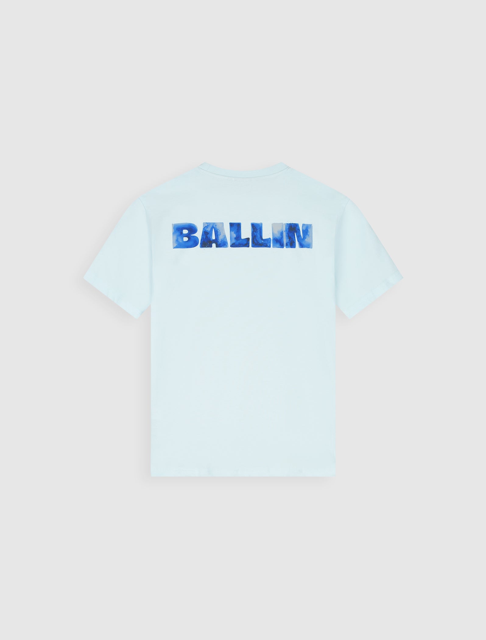 Junior Watercolor Logo T-shirt | Light Blue