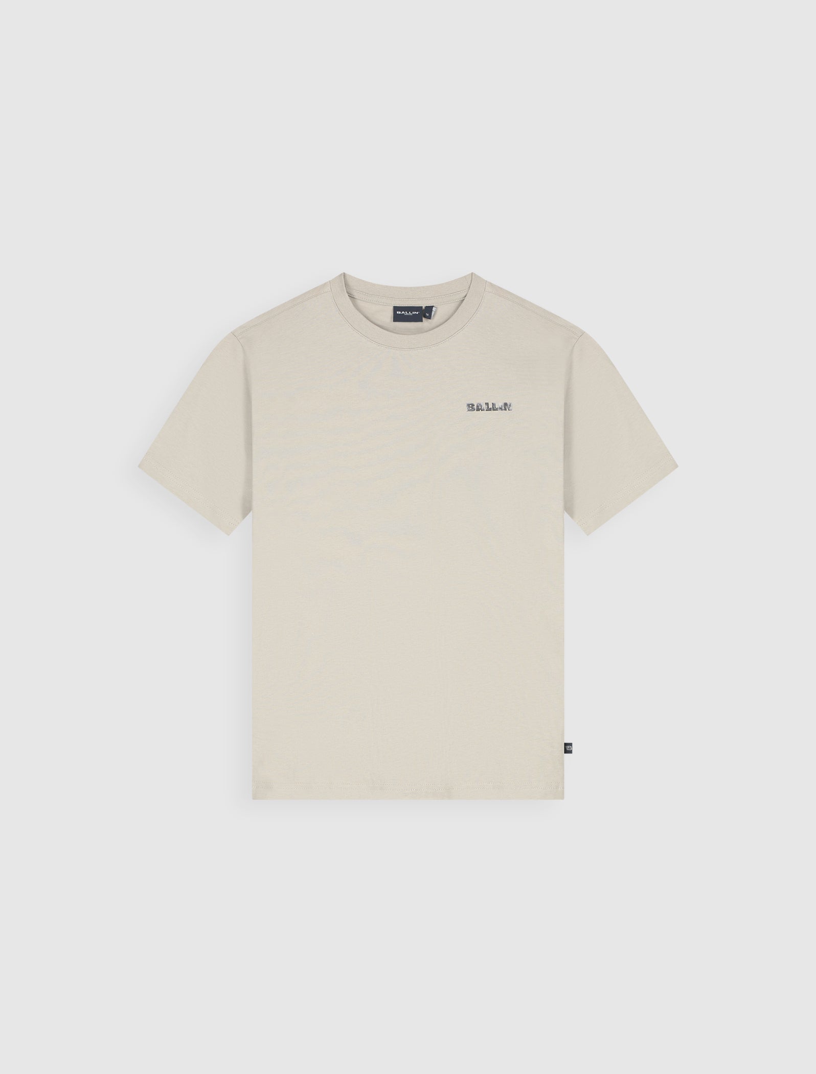 Junior Watercolor Logo T-shirt | Taupe