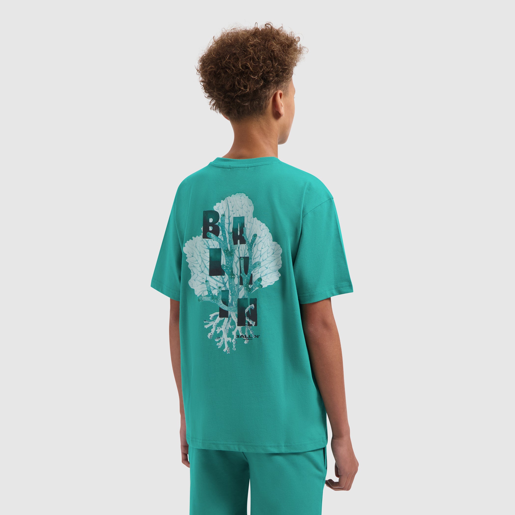 Junior Lost in Coral T-shirt | Green