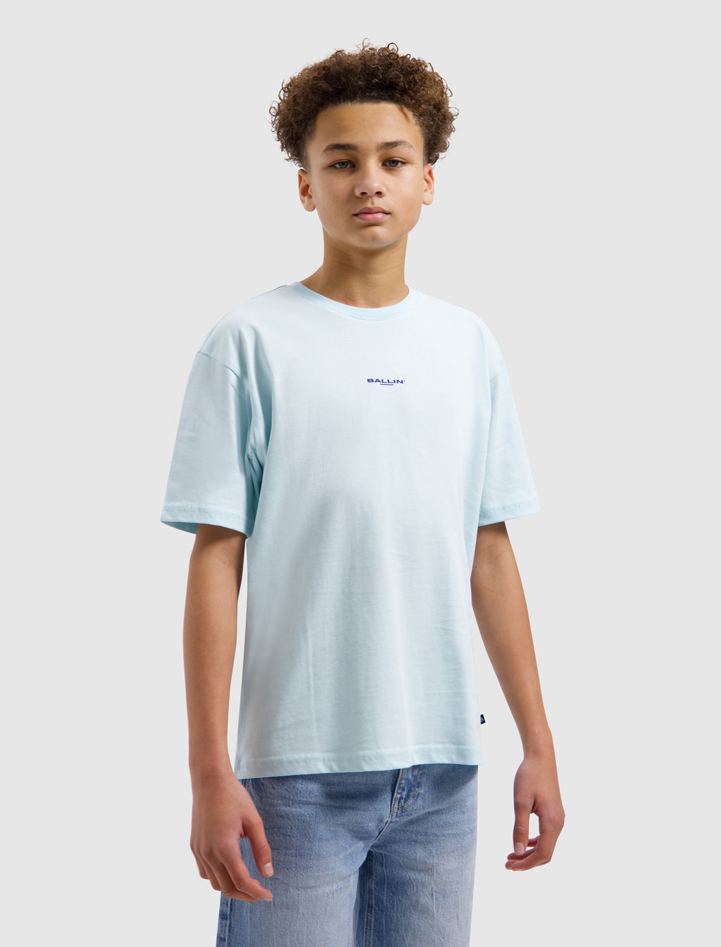Junior Lost in Coral T-shirt | Light Blue