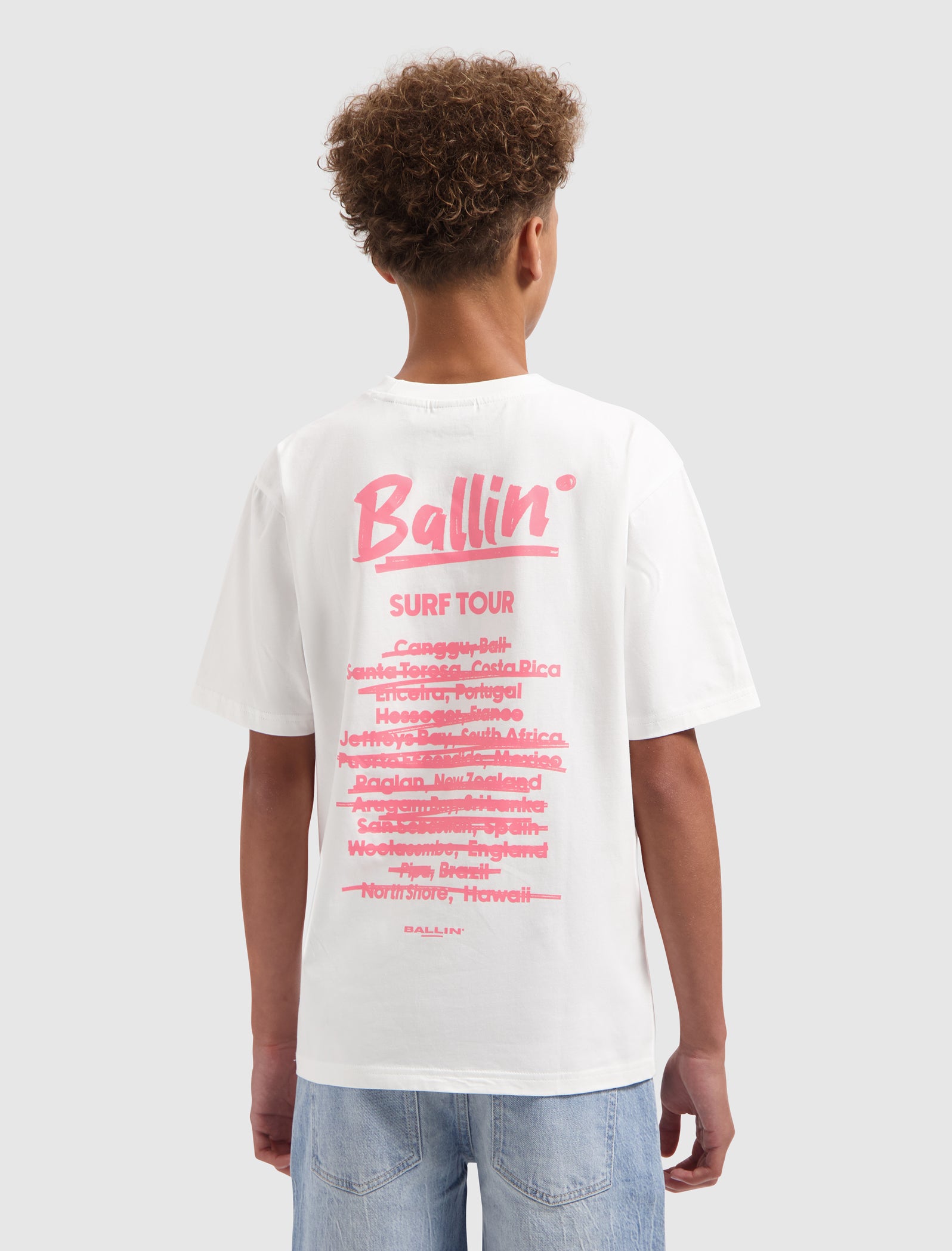 Junior Surf Tour T-shirt | White
