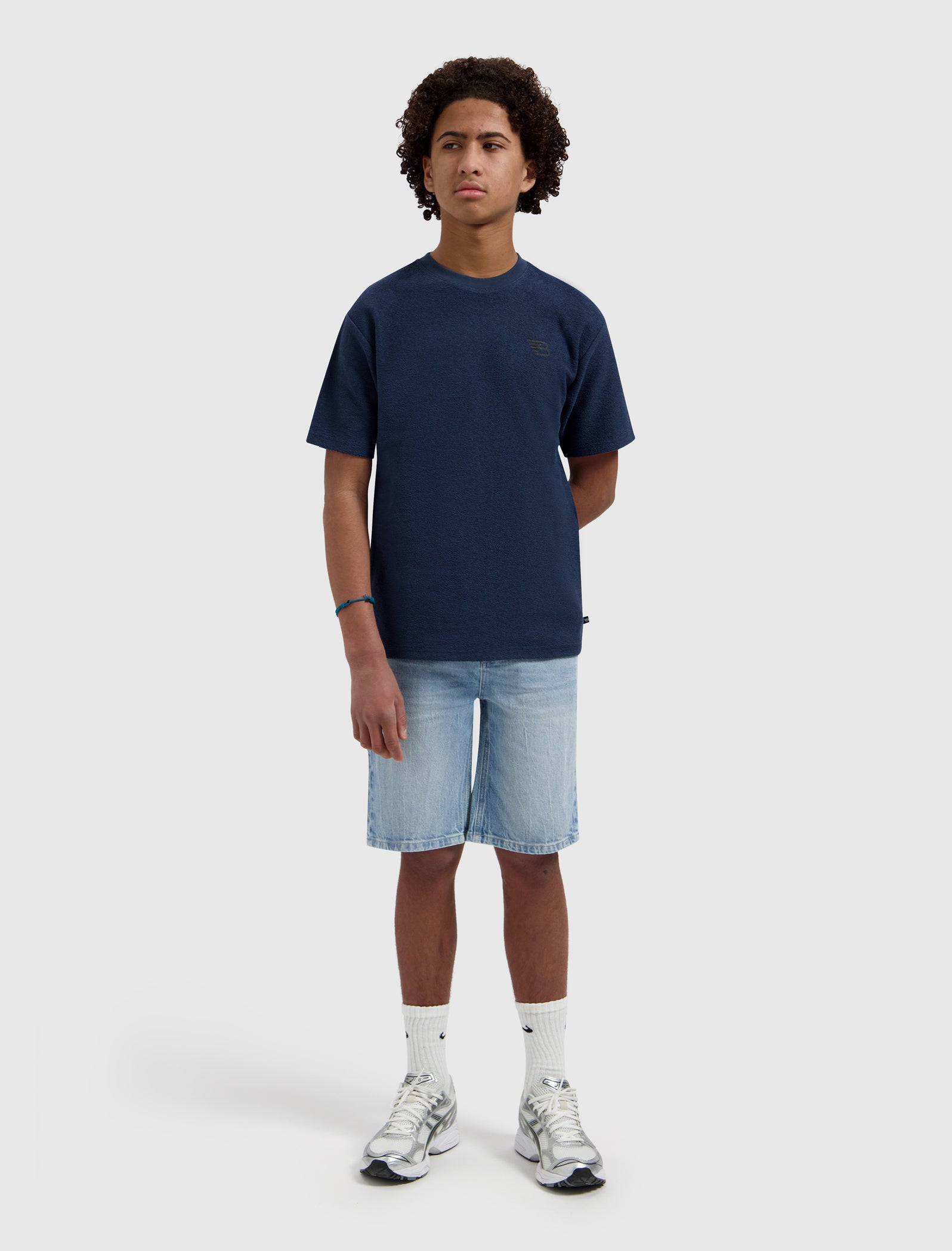 Junior Inside Out T-shirt | Navy