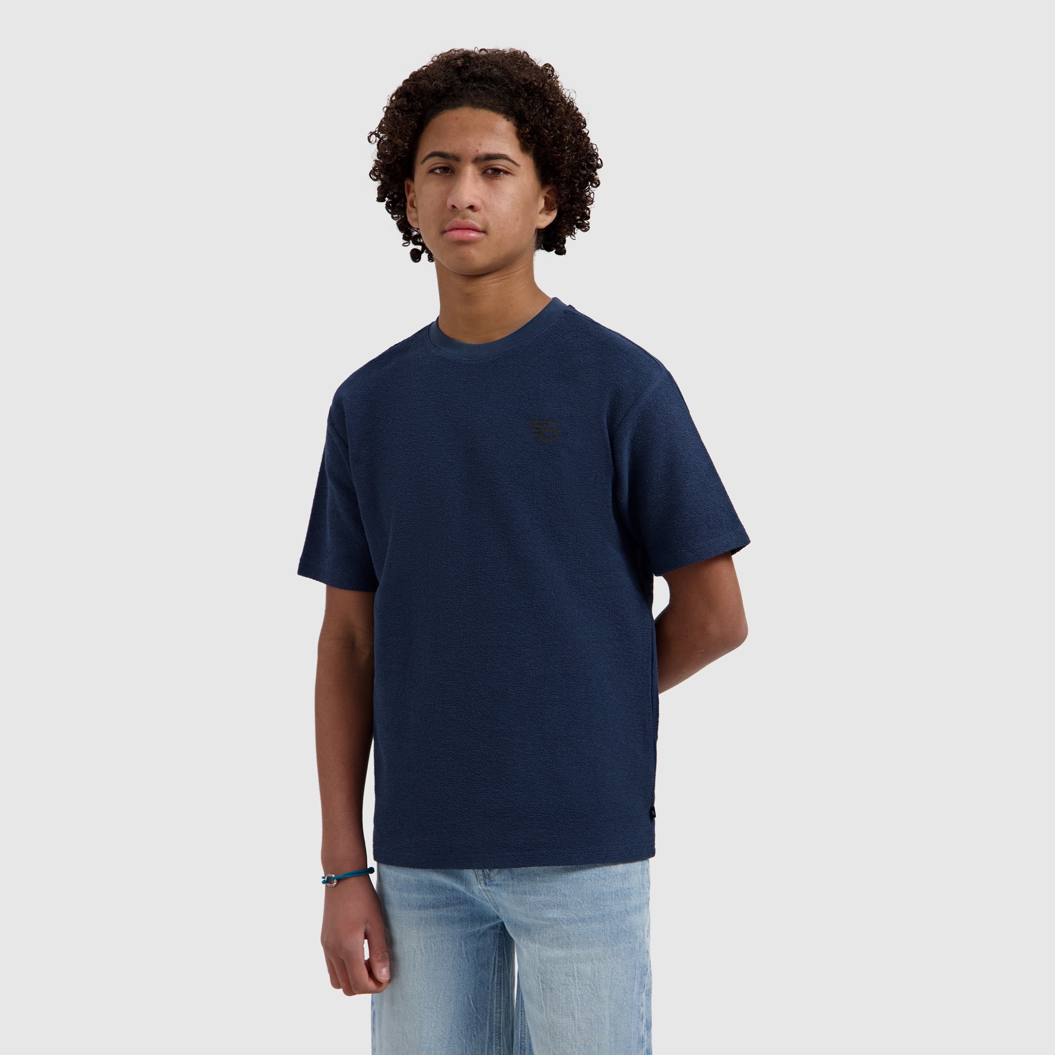 Junior Inside Out T-shirt | Navy