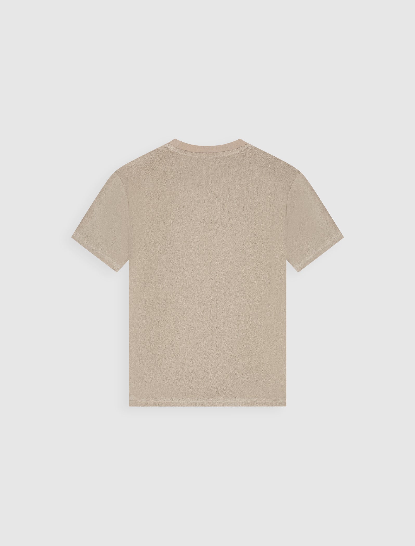 Junior Terry Logo T-shirt | Taupe