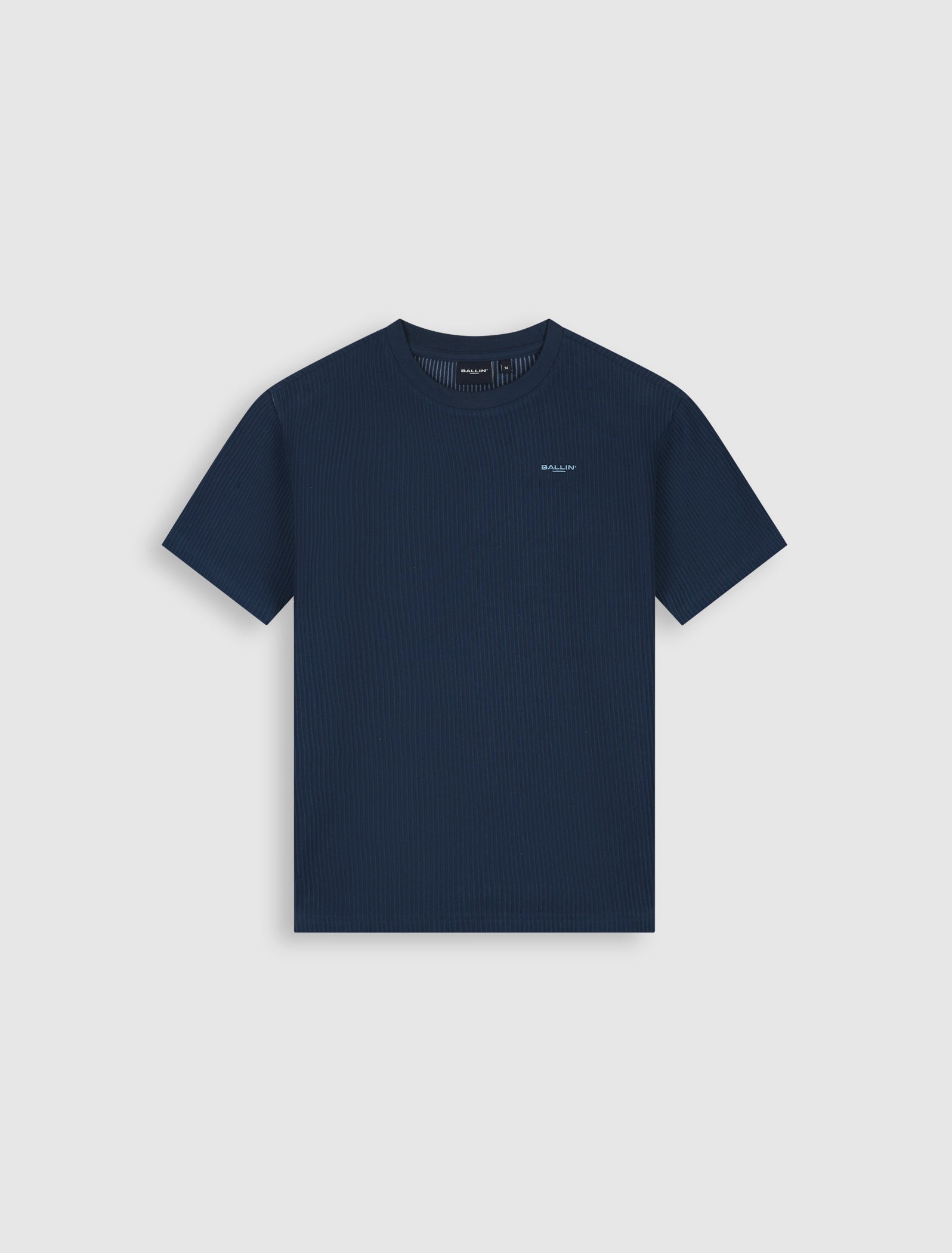 Junior Vertical Stripes T-shirt | Navy
