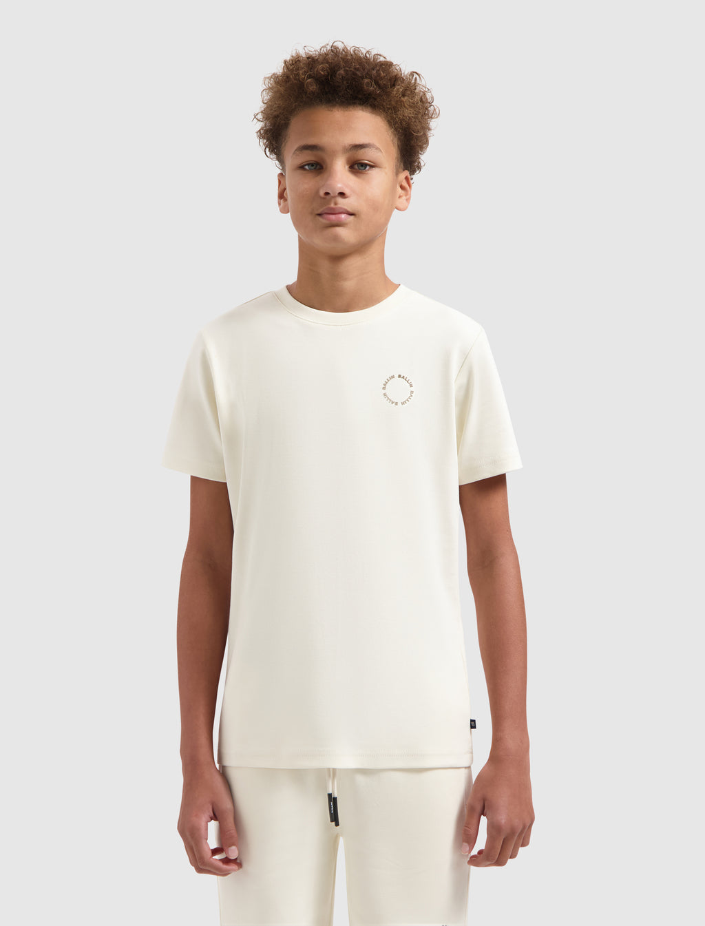 Junior Circle Logo T-shirt | Ecru