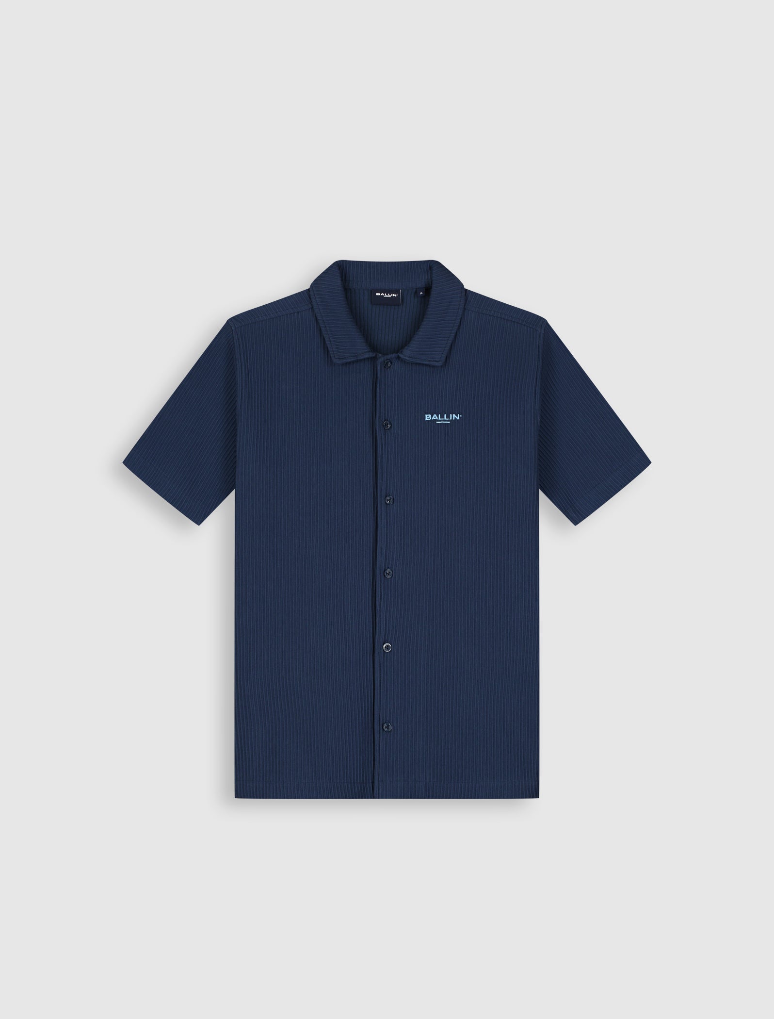 Junior Vertical Stripes Shirt | Navy
