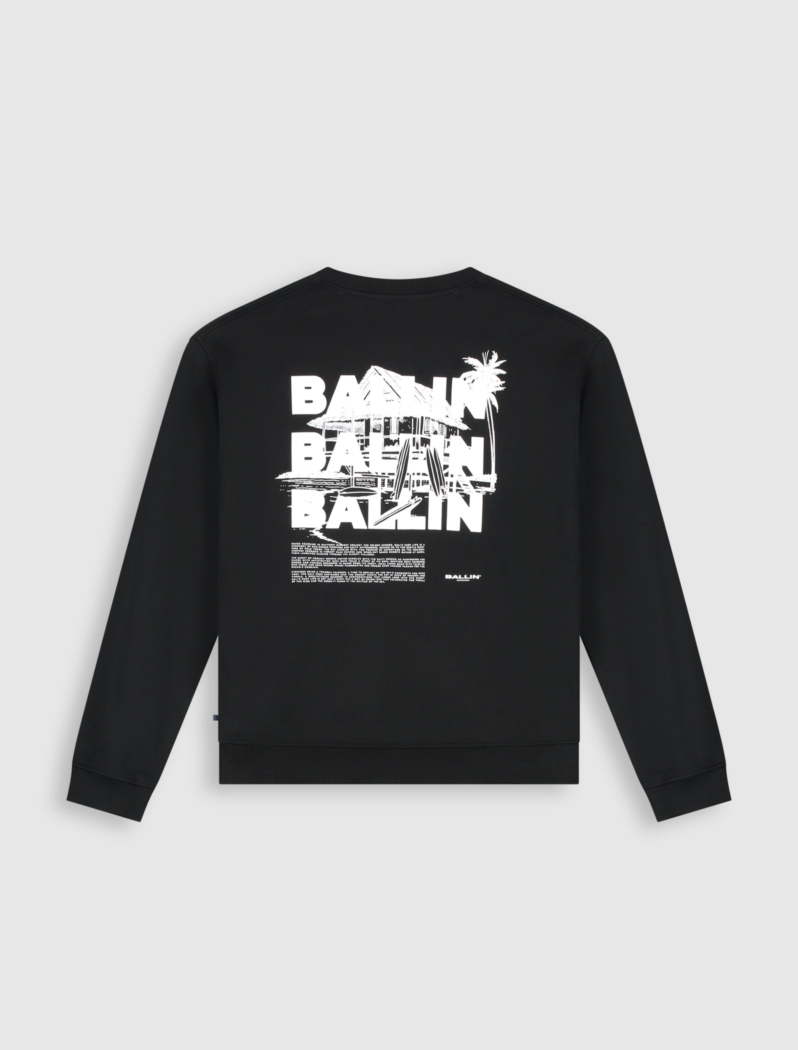 Junior Surfers Paradise House Sweater | Black