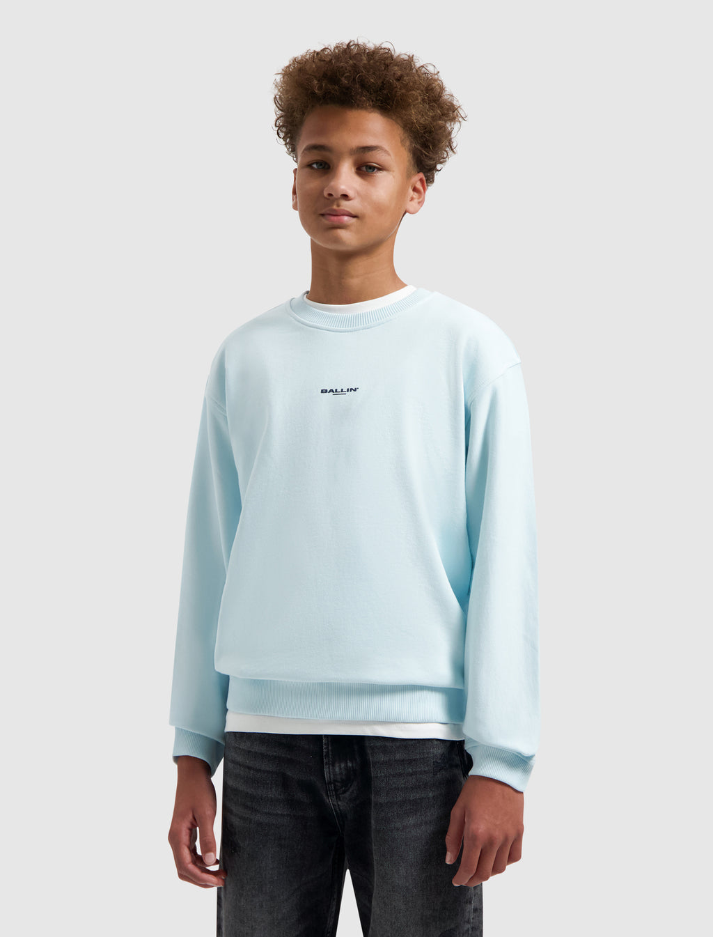 Junior Surfers Paradise House Sweater | Light Blue