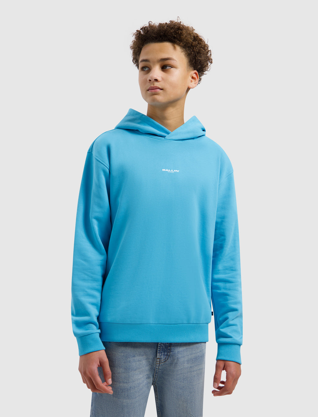 Junior Surf Tour Hoodie | Mid Blue