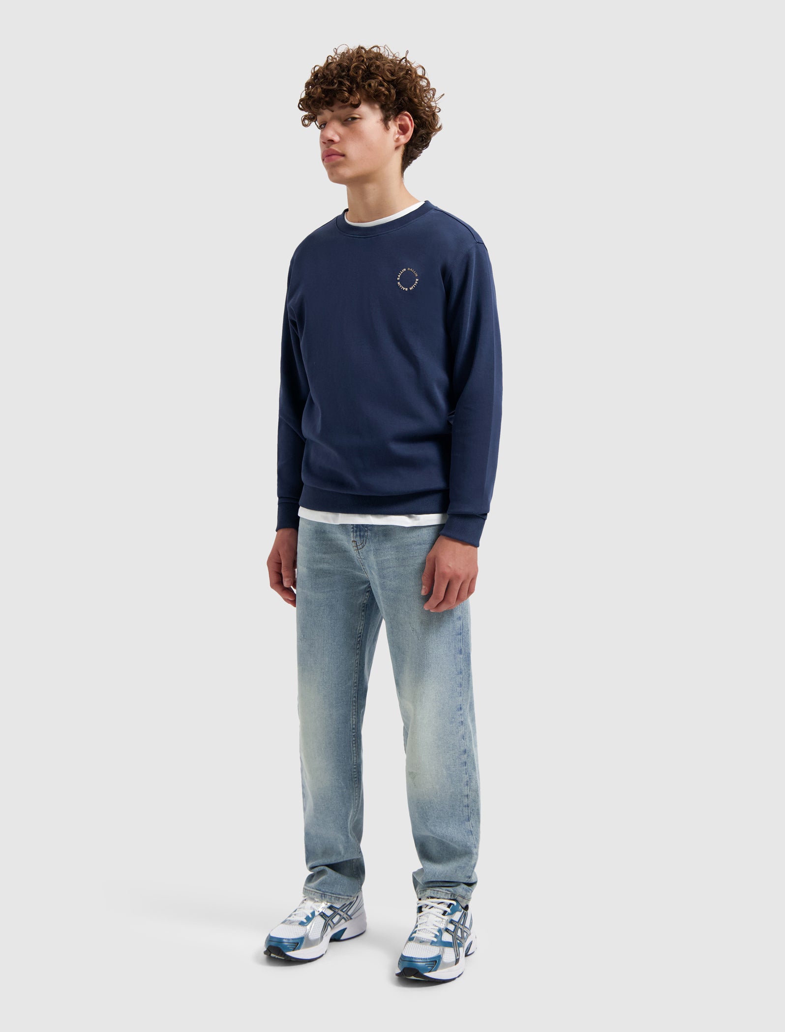Junior Circle Logo Sweater | Navy