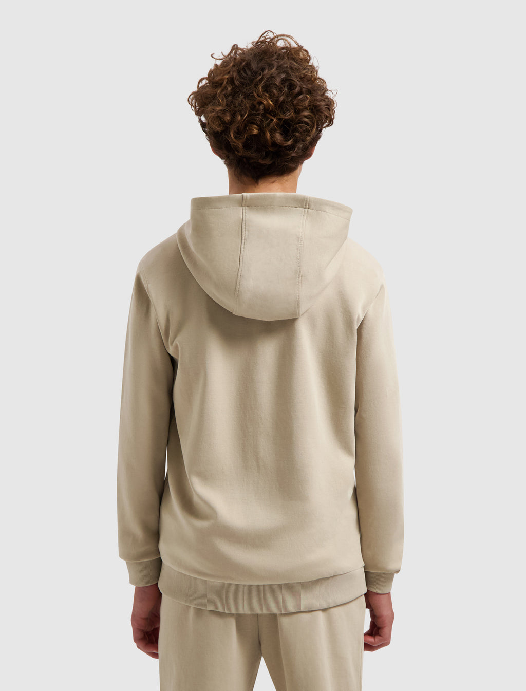Junior Circle Logo Hoodie | Taupe