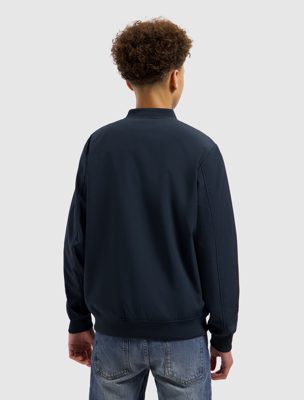 Junior Padded Softshell Jacket | Navy