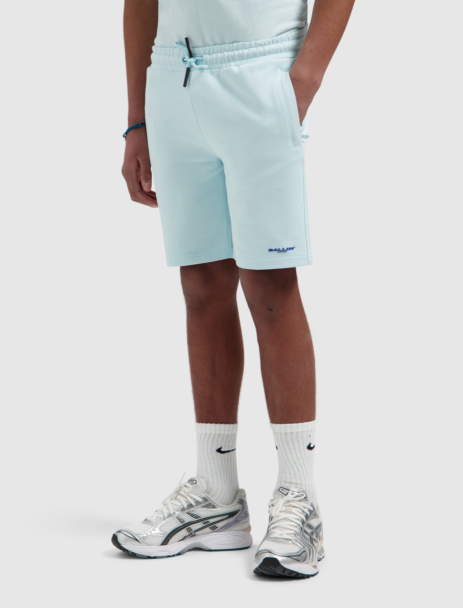 Junior Original Logo Short | Light Blue