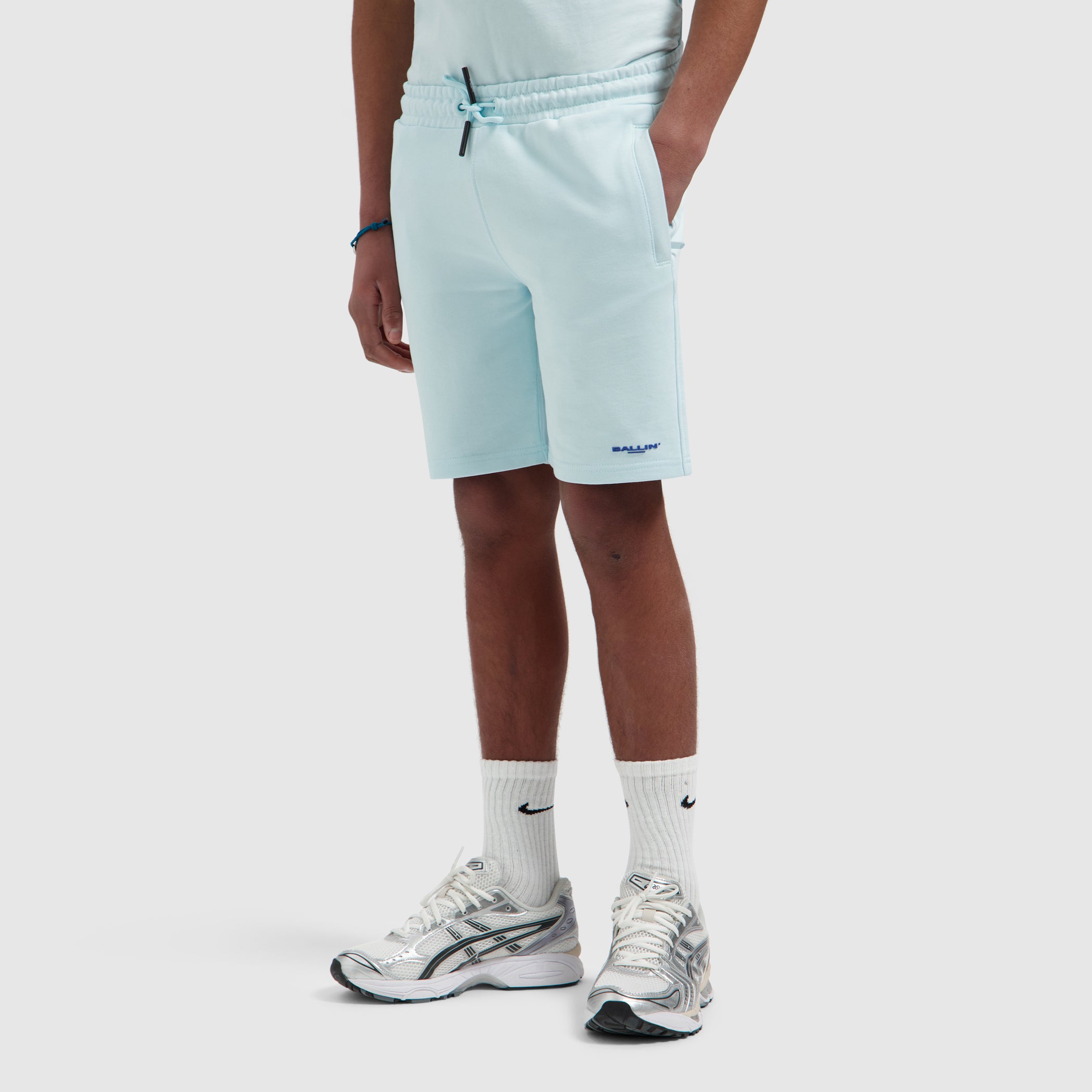 Junior Original Logo Short | Light Blue