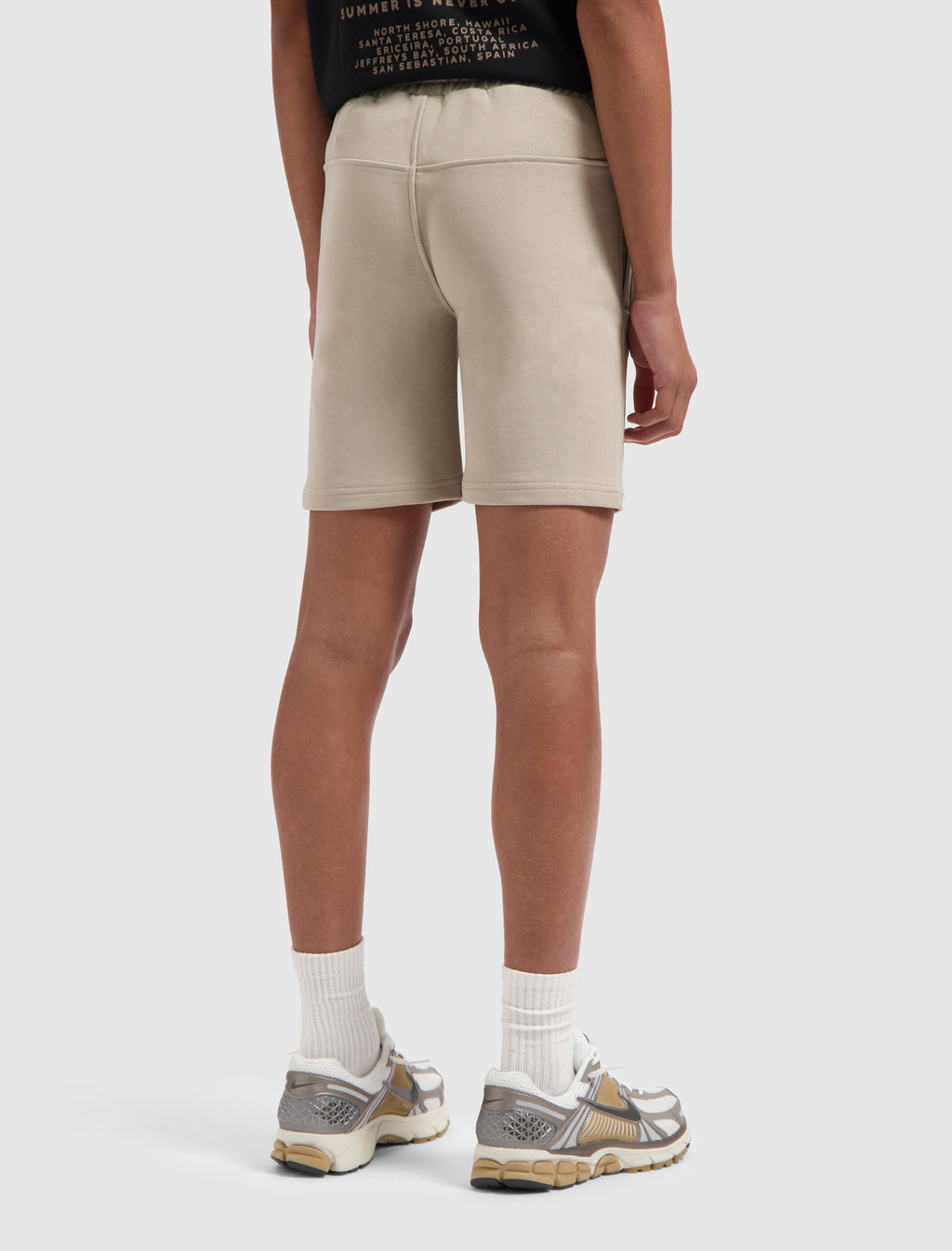 Junior Original Logo Short | Taupe