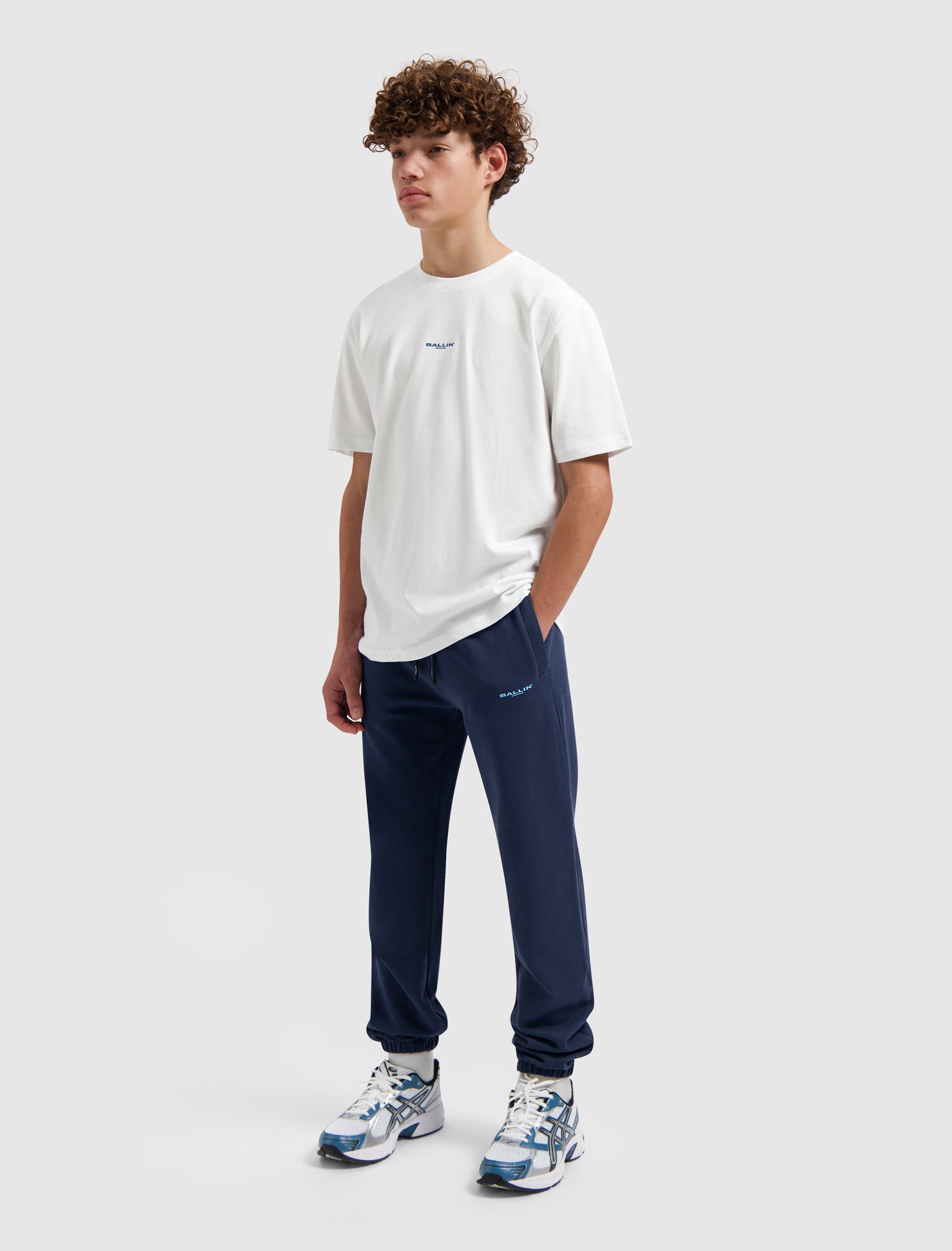 Junior Original Logo Pants | Navy