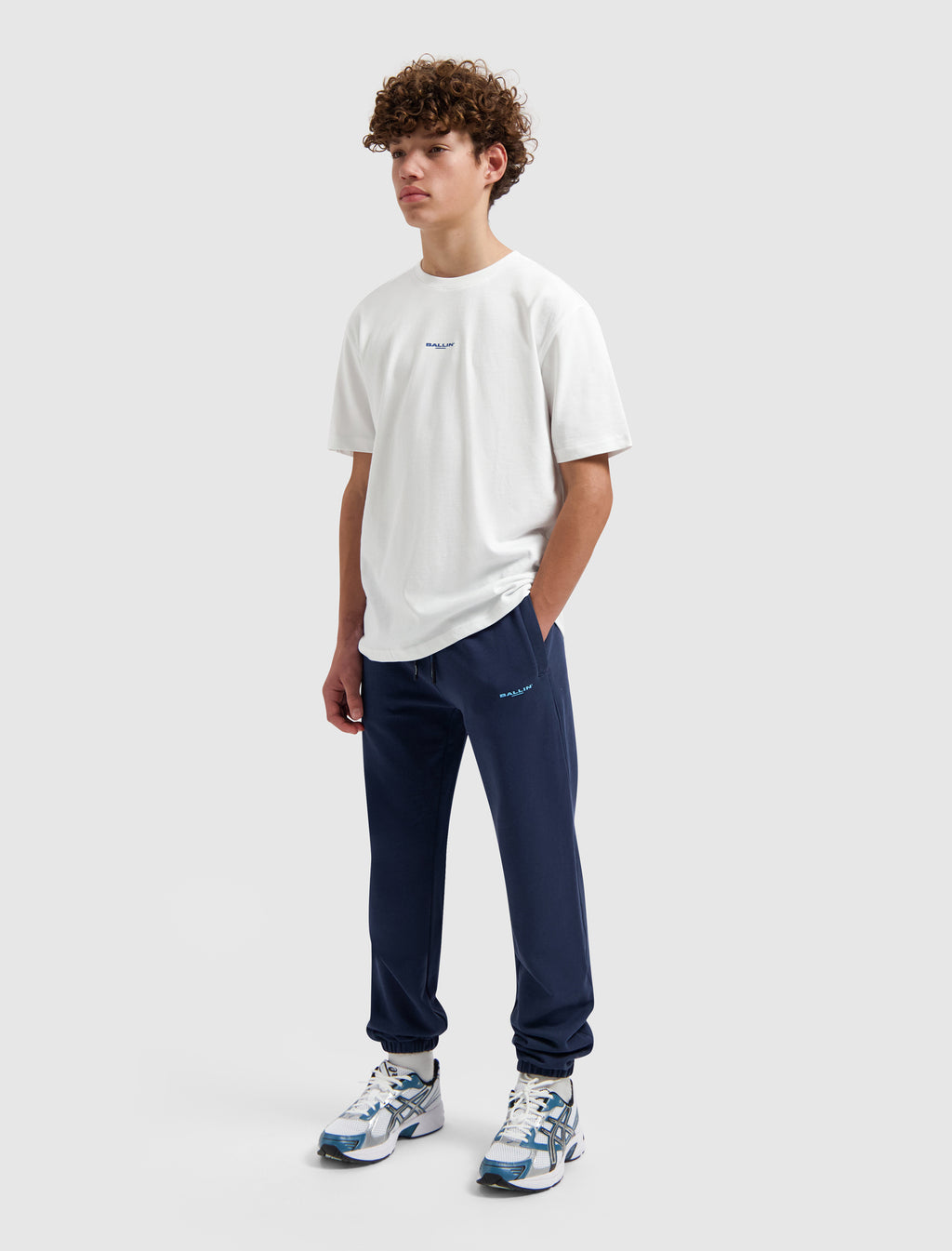 Junior Original Logo Pants | Navy