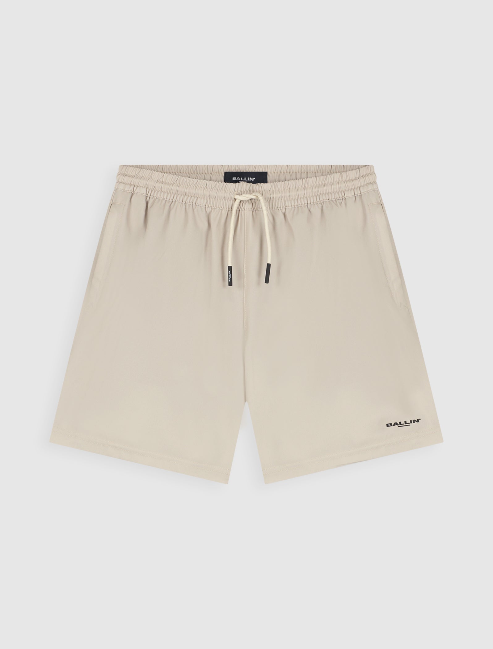 Junior Original Logo Swim Shorts | Taupe