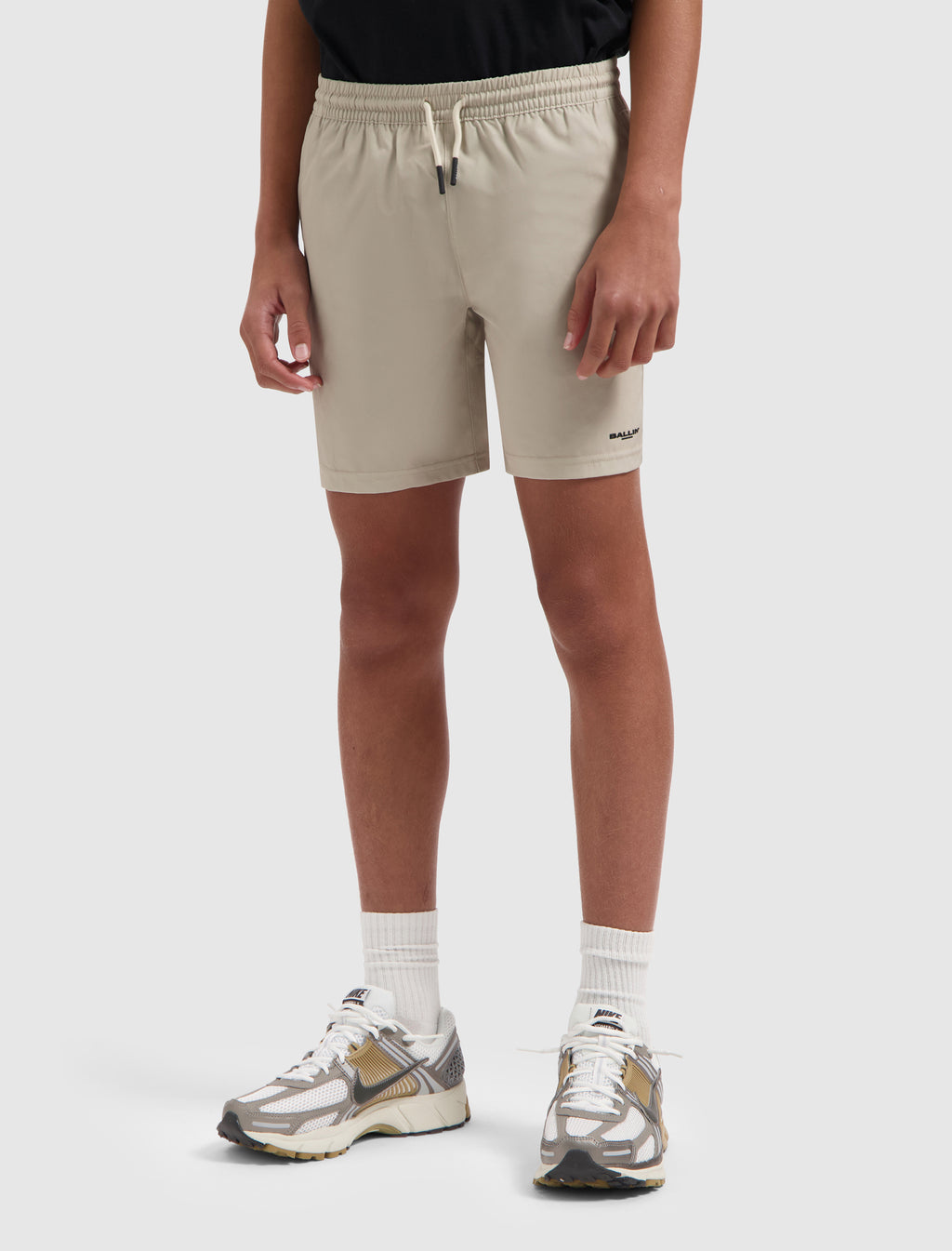 Junior Original Logo Swim Shorts | Taupe