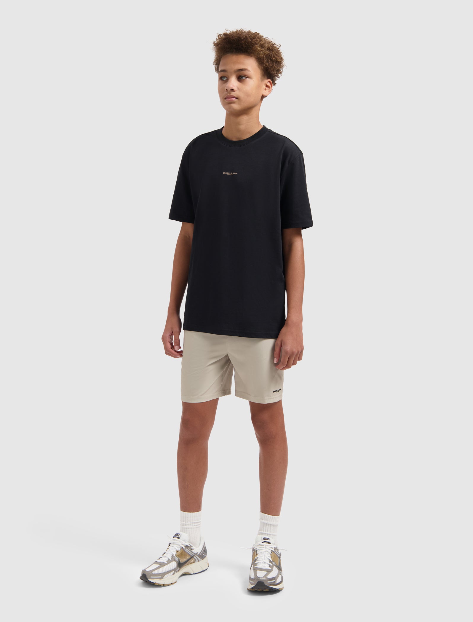 Junior Original Logo Swim Shorts | Taupe