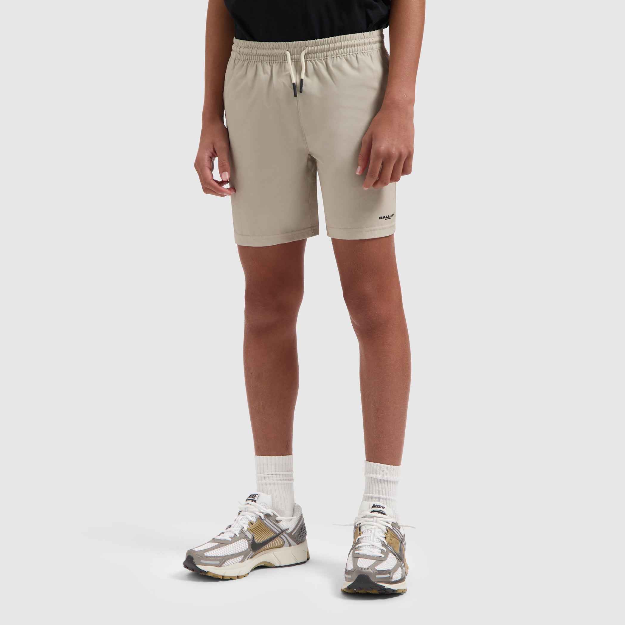 Junior Original Logo Swim Shorts | Taupe
