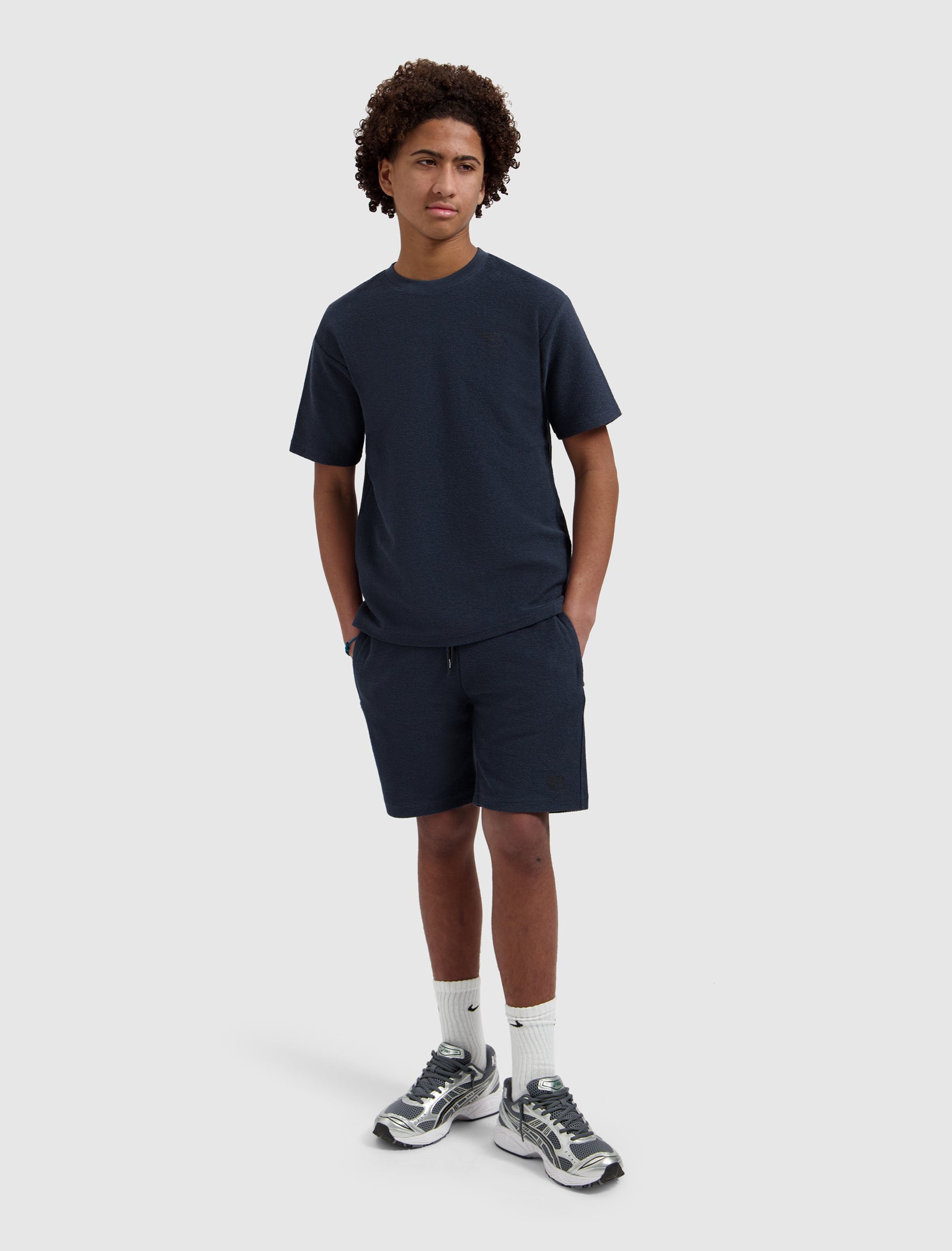Junior Inside Out Short | Navy