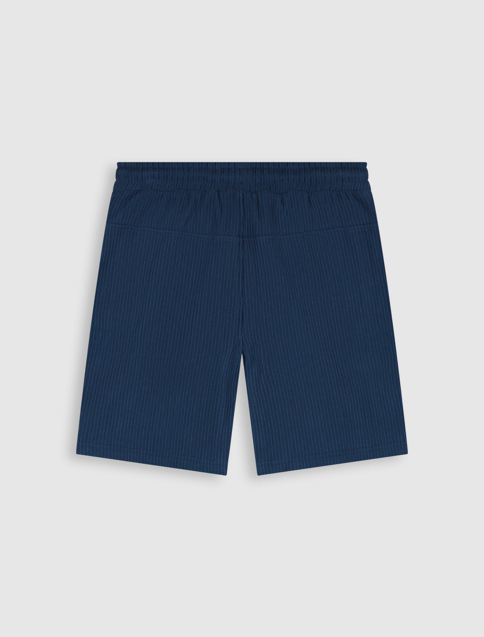 Junior Vertical Stripes Short | Navy