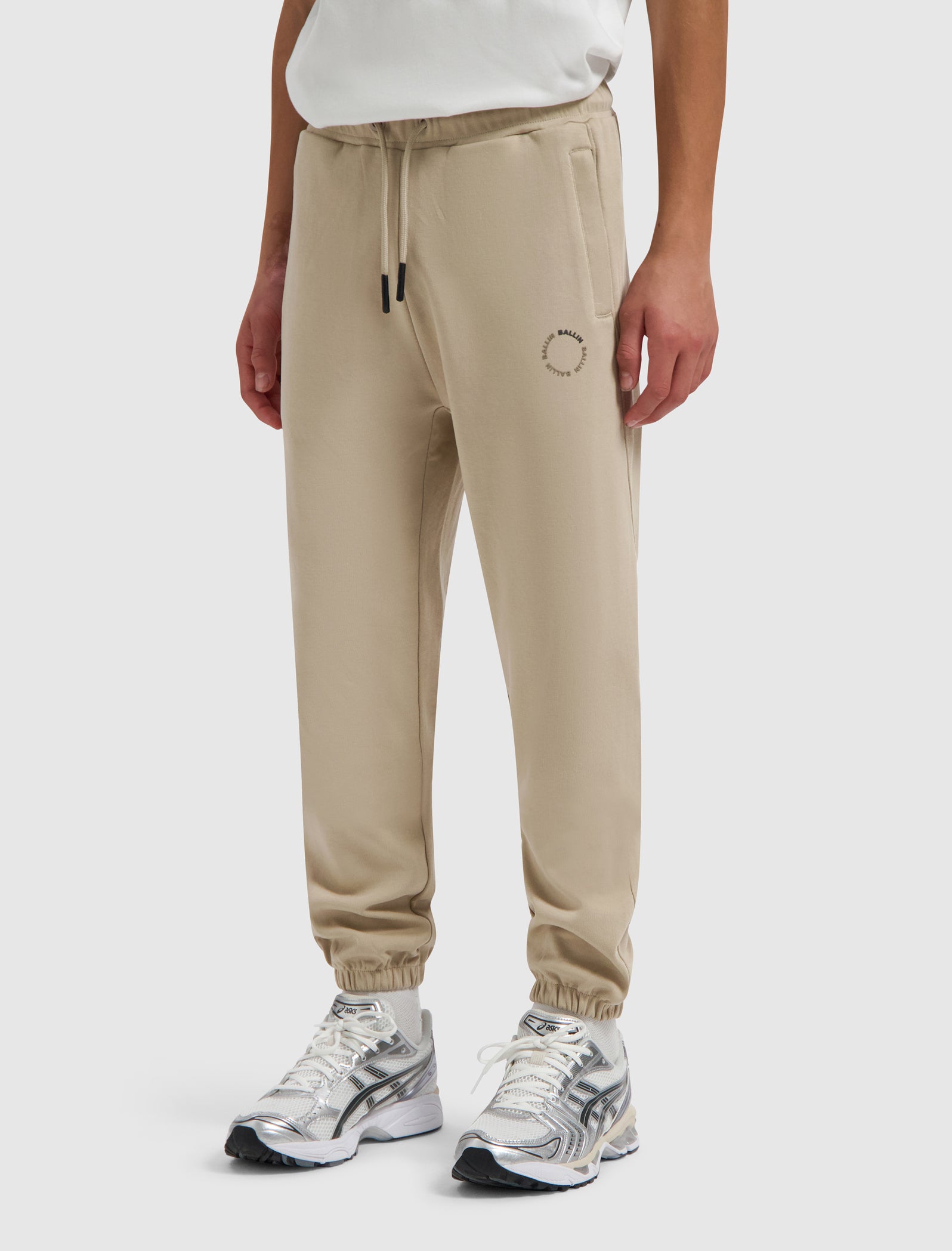 Junior Circle Logo Pants | Taupe