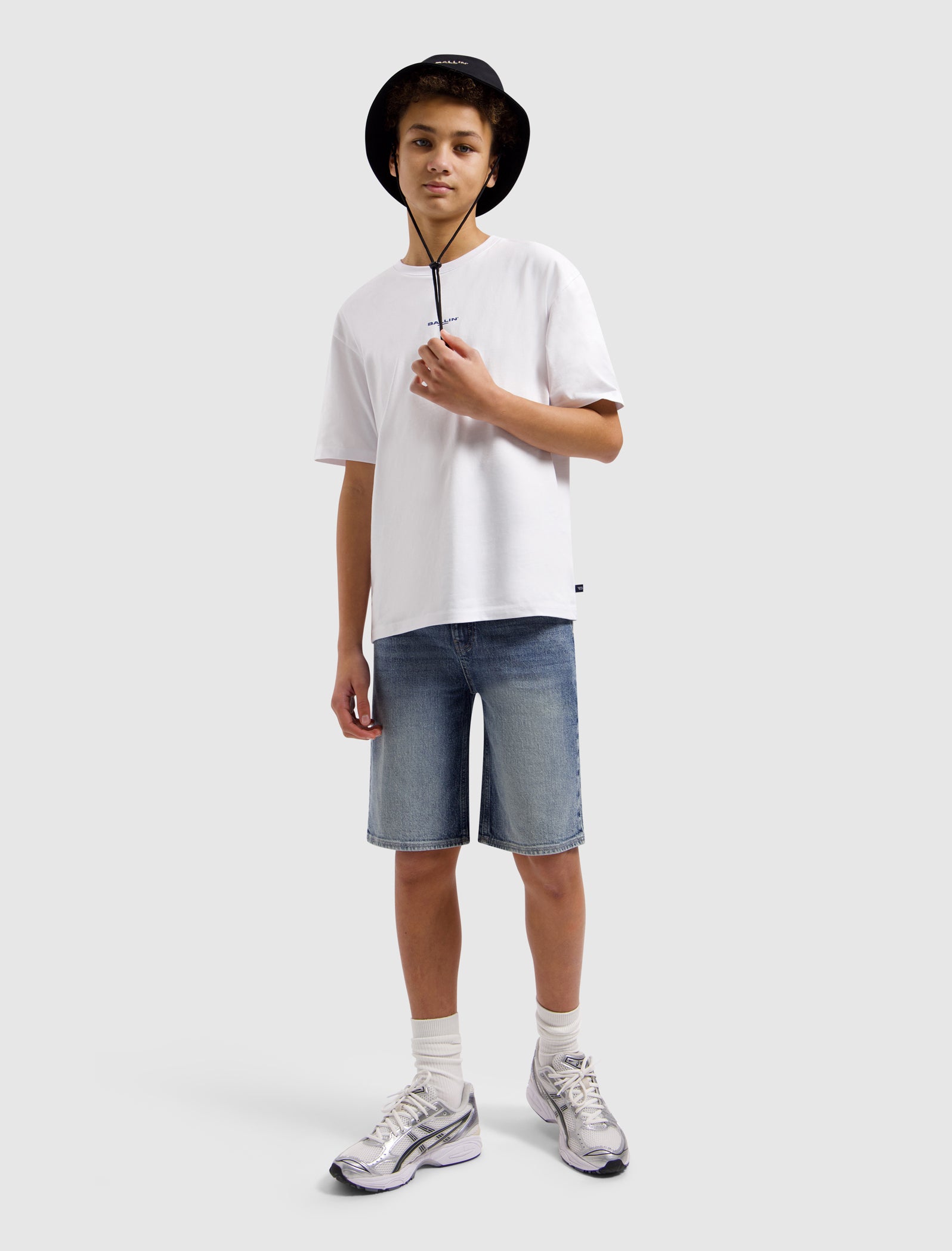 Junior Logo Bucket Hat | Black