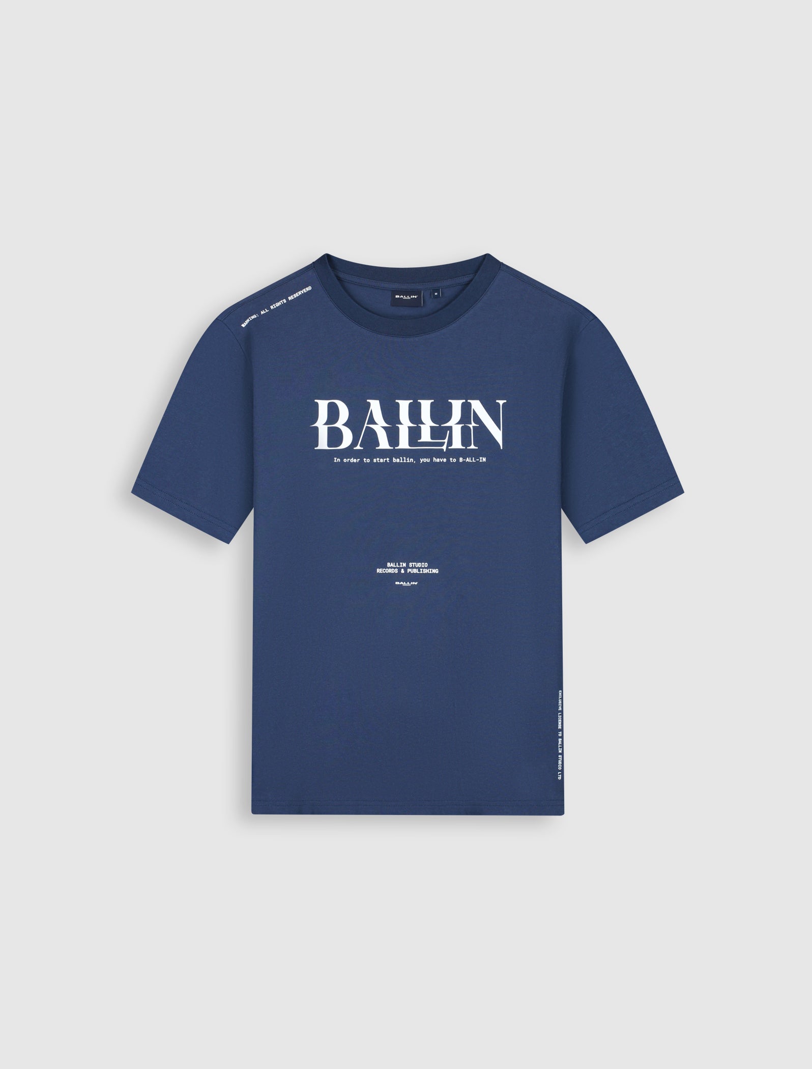Glitch Logo T-shirt | Navy