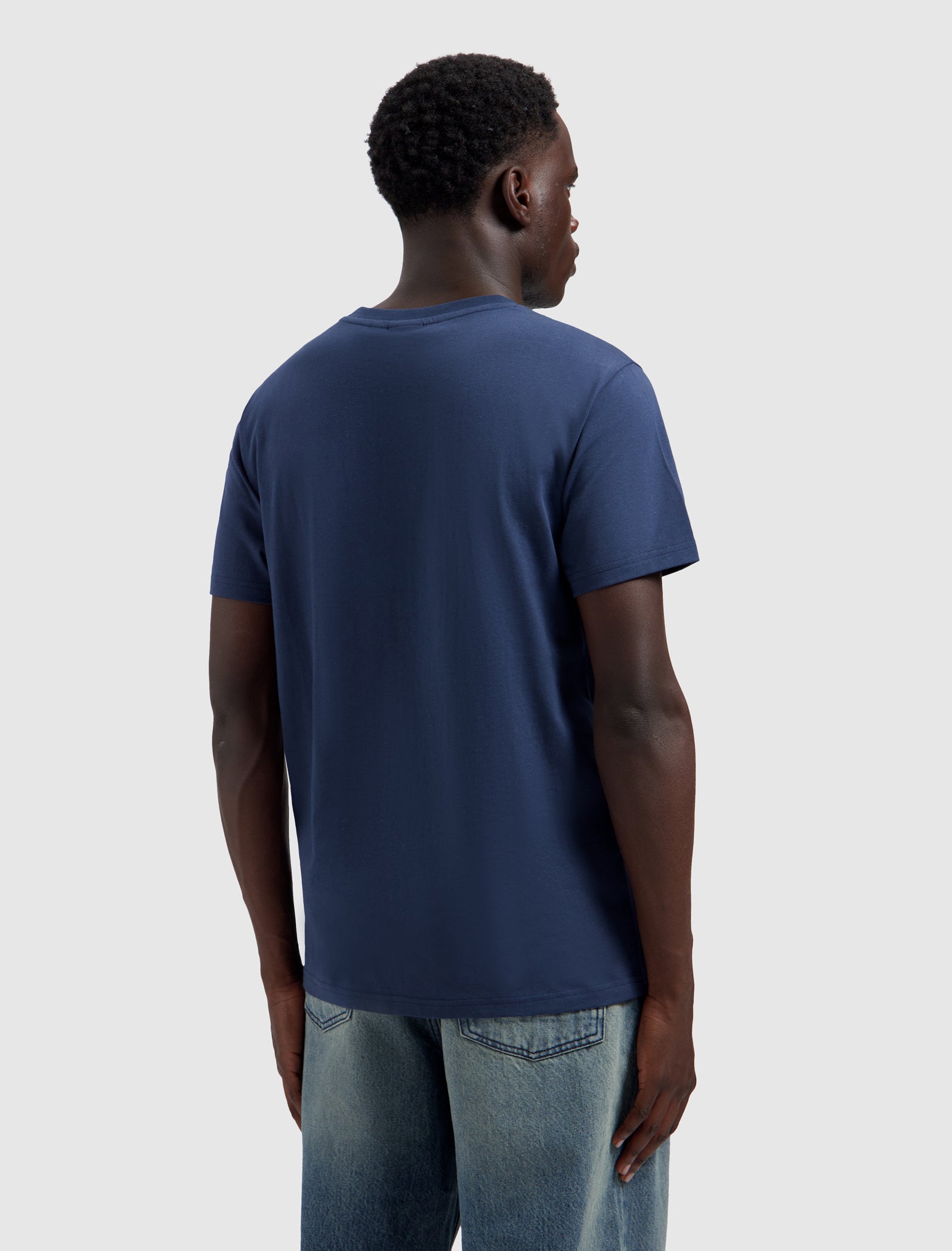 Glitch Logo T-shirt | Navy