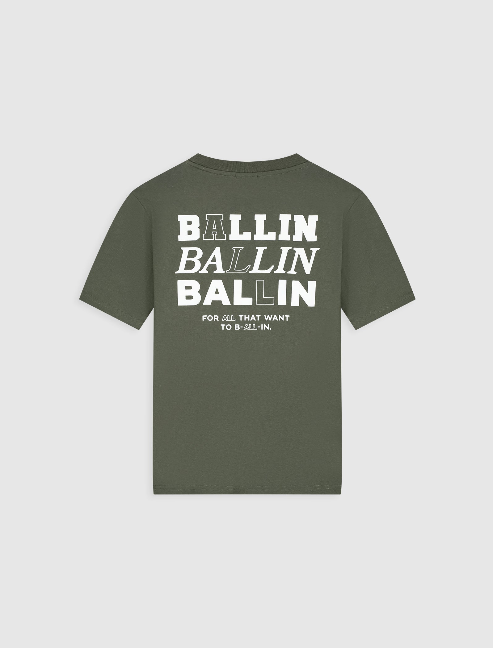 Stacked Logo T-shirt | Dark Army