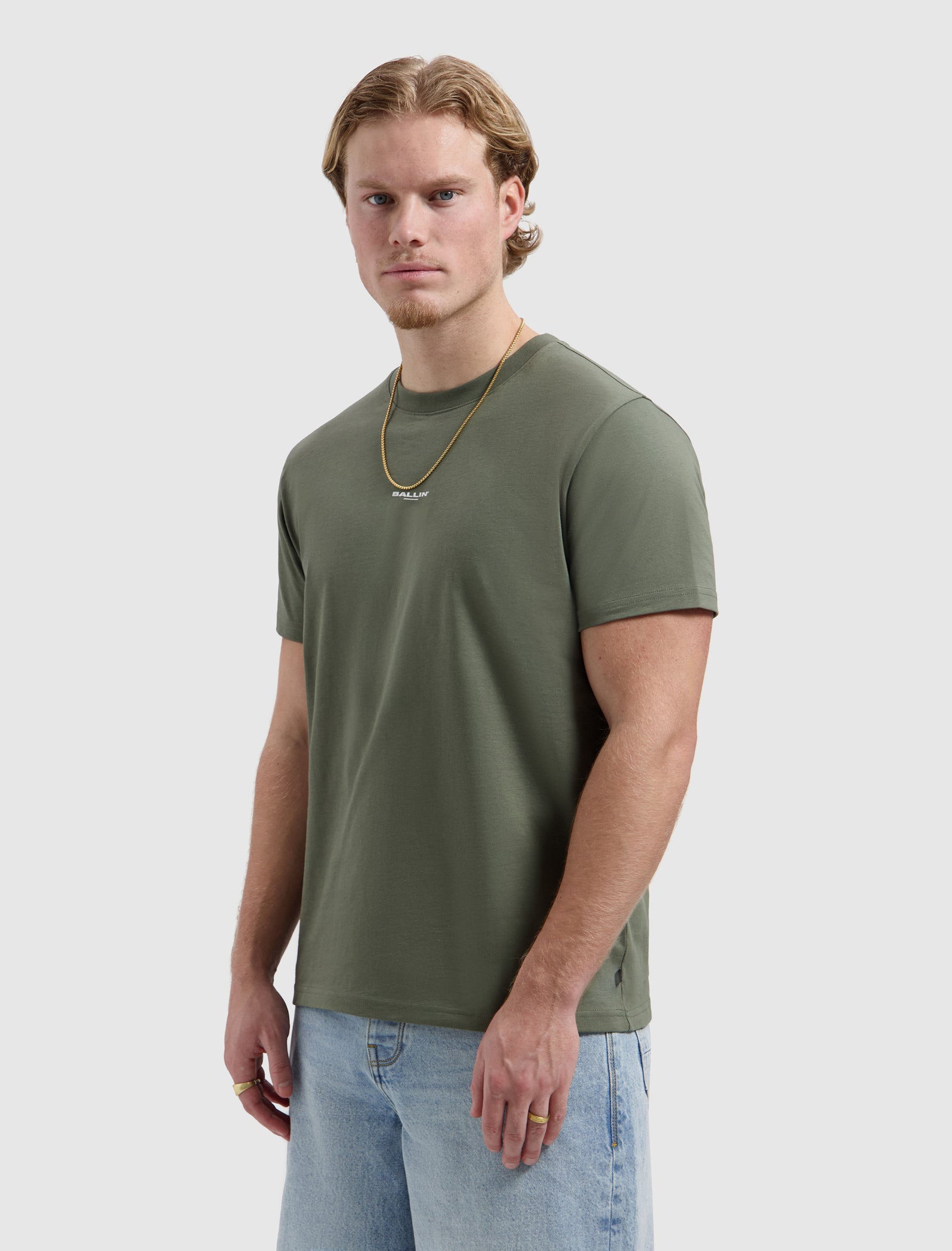 Stacked Logo T-shirt | Dark Army