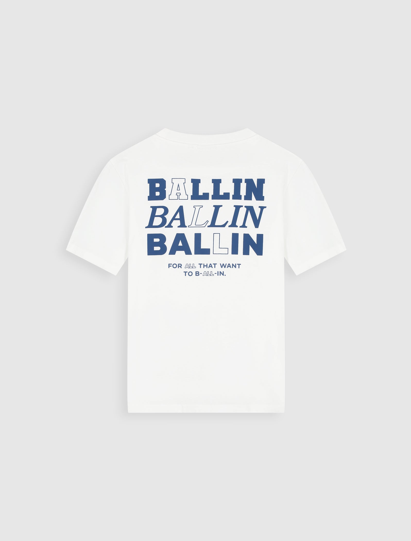 Stacked Logo T-shirt | Off White