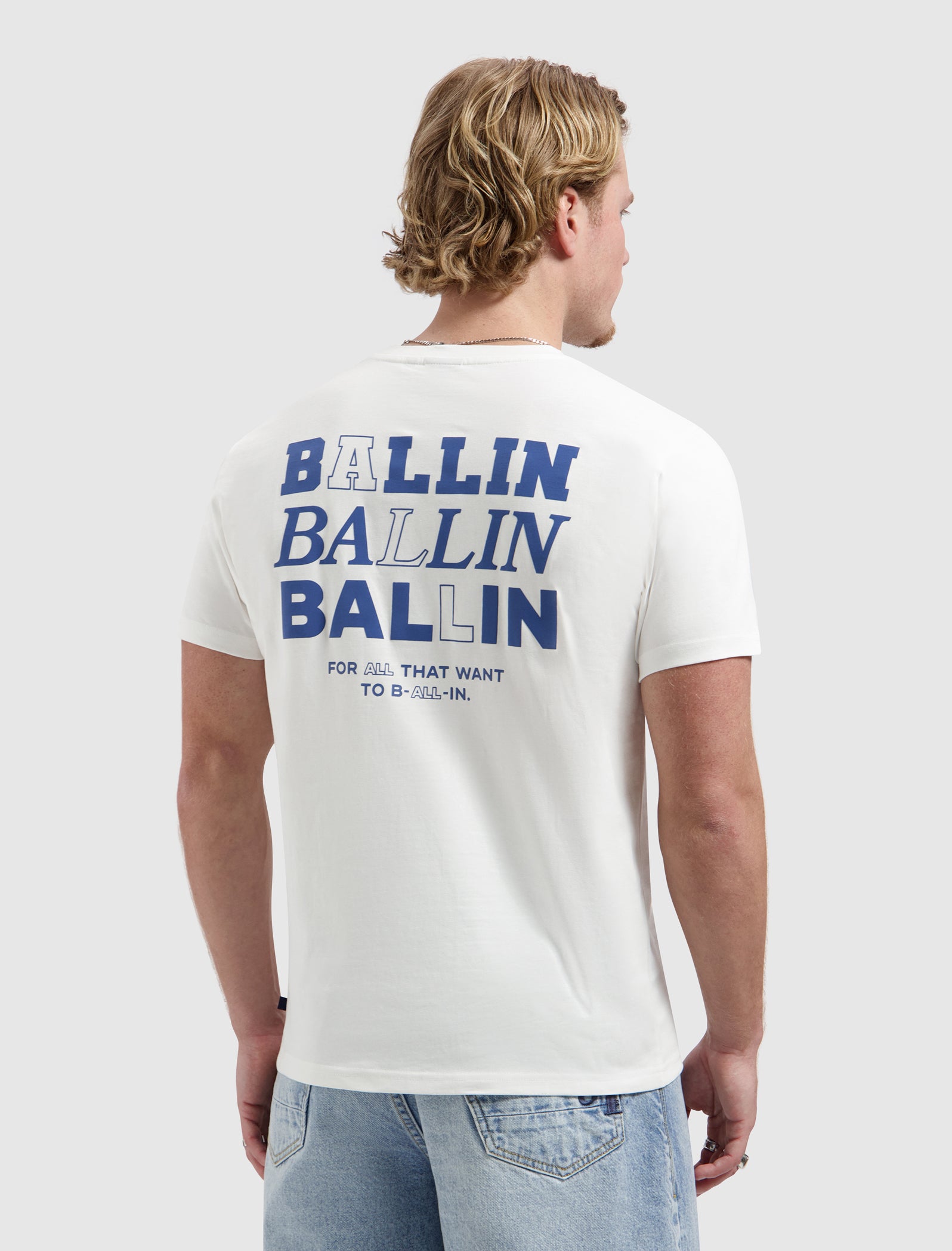 Stacked Logo T-shirt | Off White