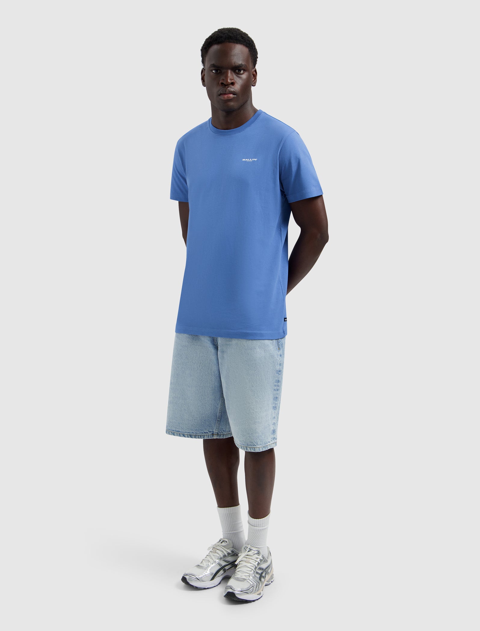 Alright Hear This T-shirt | Faded Cobalt