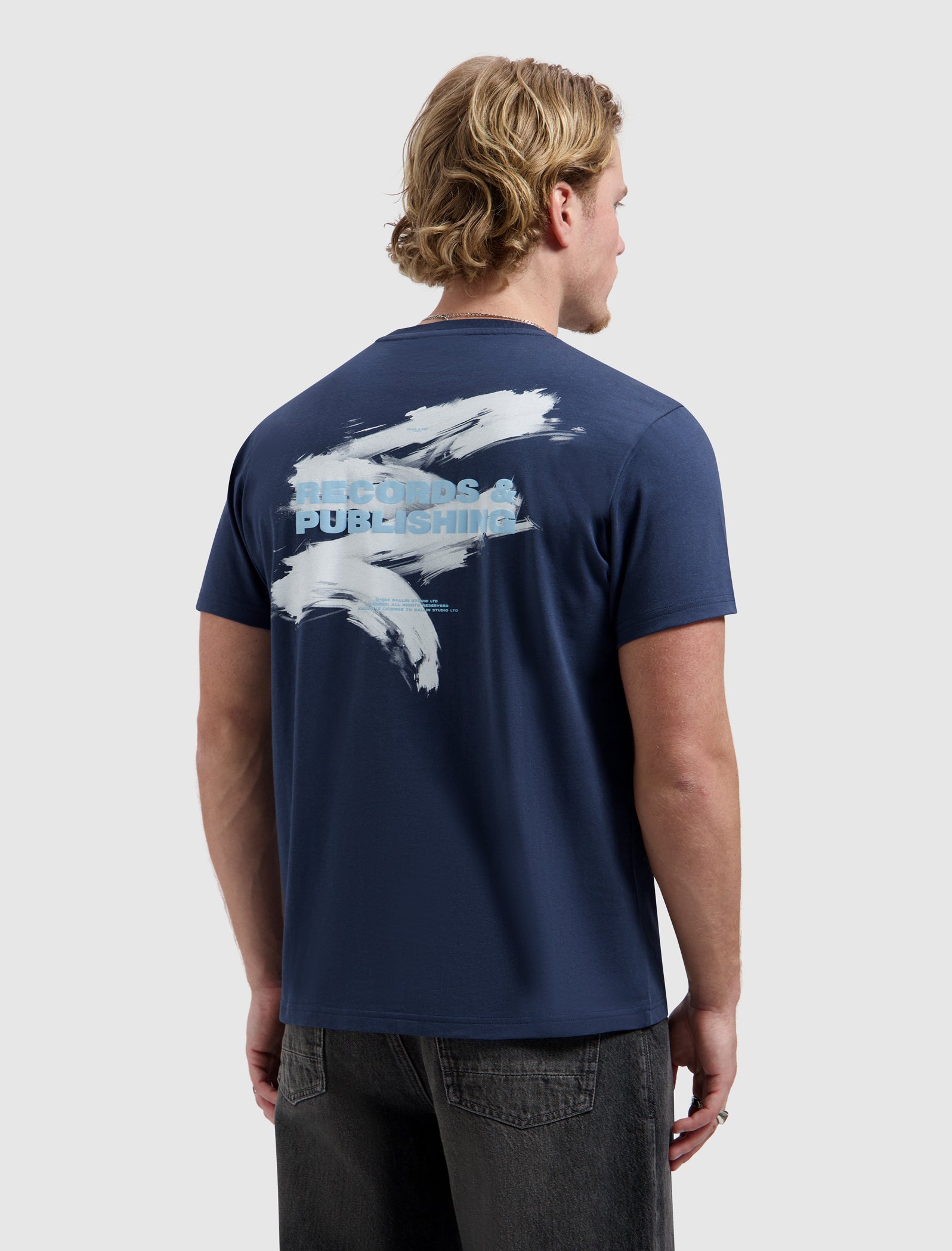 Records & Publishing T-shirt | Navy