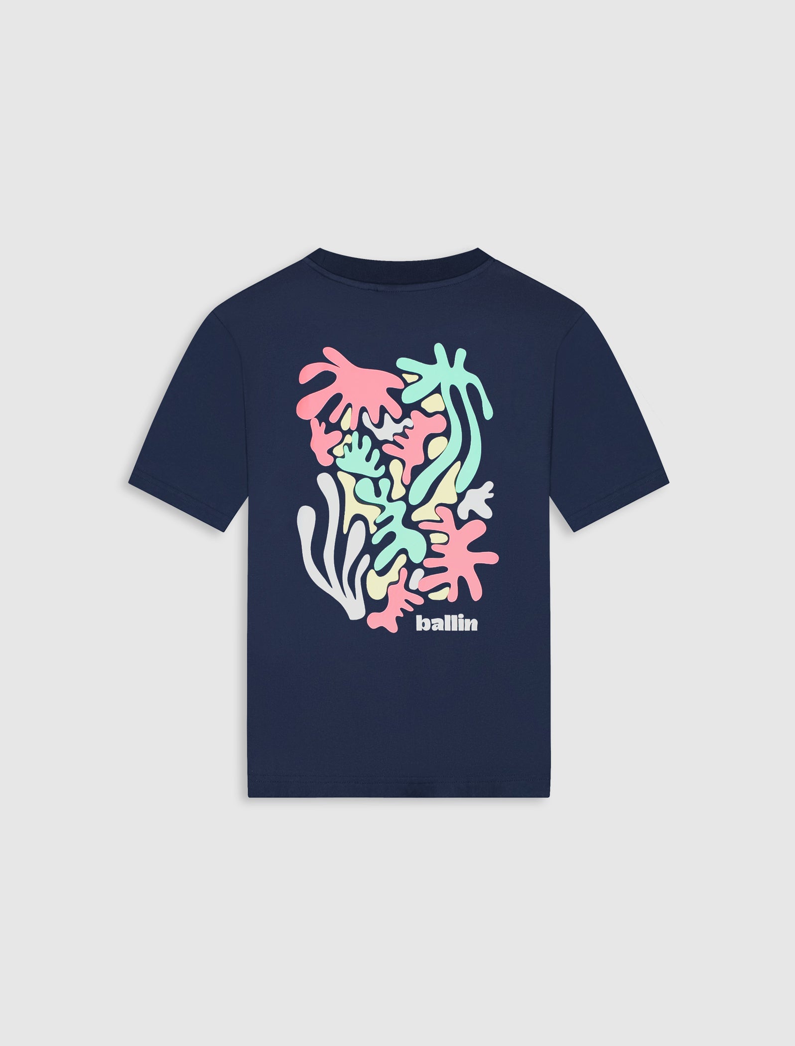 Abstract Sea Creatures T-shirt | Navy