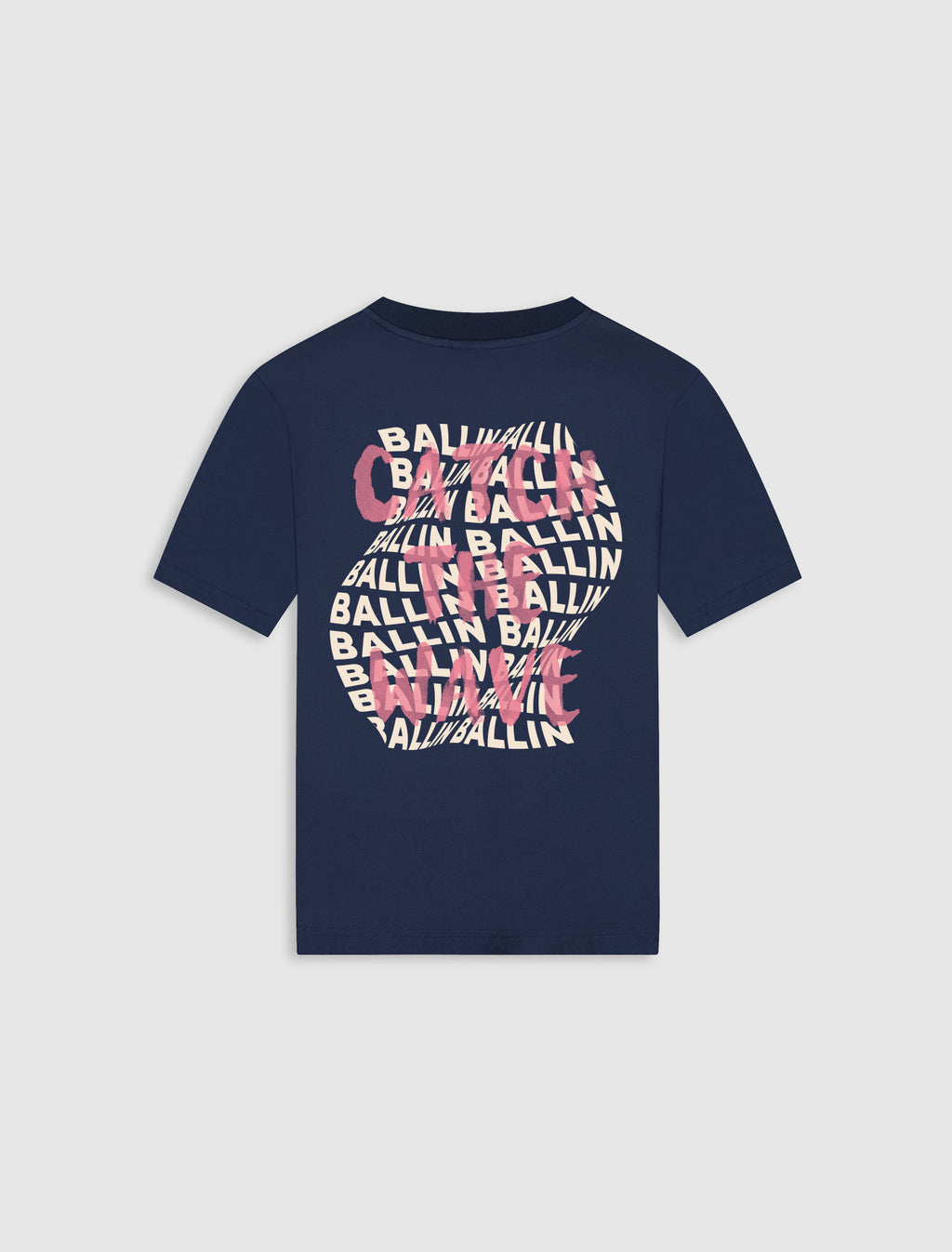 Catch The Wave T-shirt | Navy
